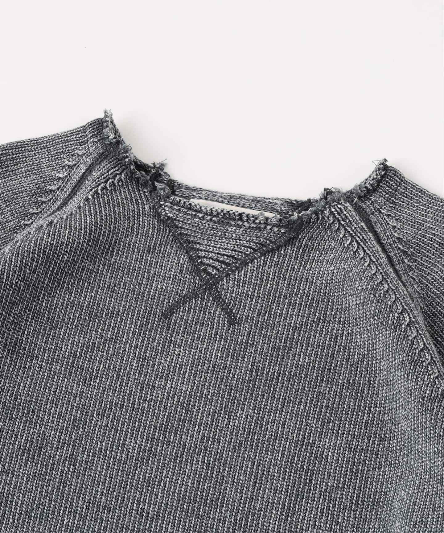 DAIRIKU / ダイリク Vintage Washed Pullover Knit Sweater（ニット