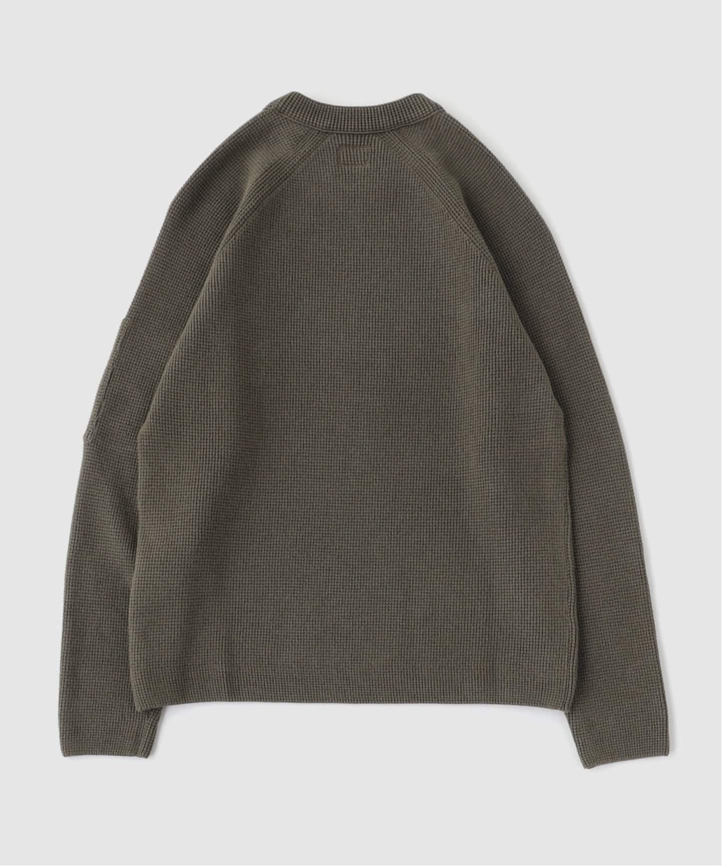 C.P.Company / シーピーカンパニー WAFFLE KNIT COTTON CRWNCK LENS SW