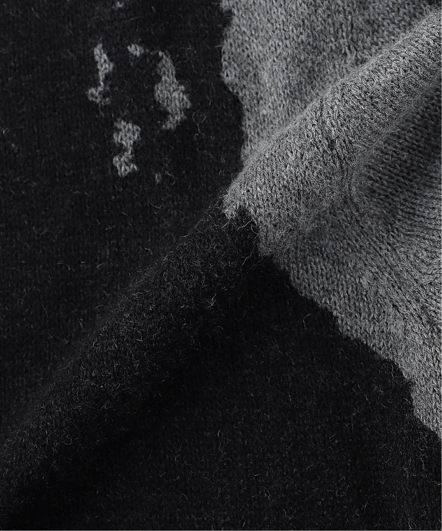 DAIRIKU / ダイリク Flower Button Printed Knit Cardi（カーディガン
