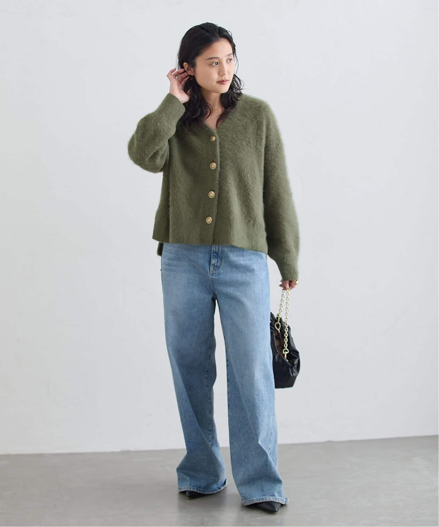 追加》FOX CASHMERE Vネックカーディガン（カーディガン）｜JOURNAL