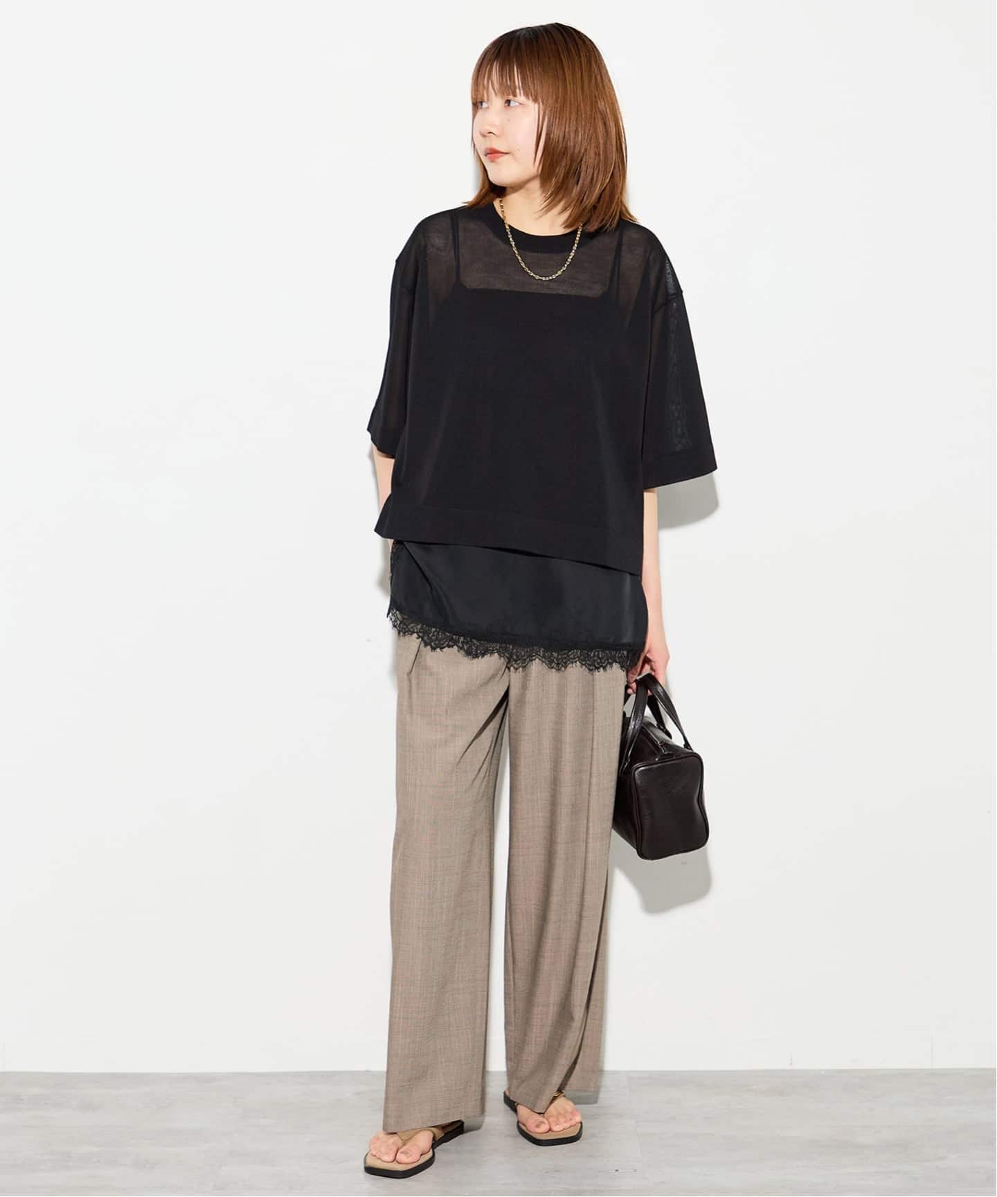 フォルムニットTシャツ（ニット／セーター）｜JOURNAL STANDARD L