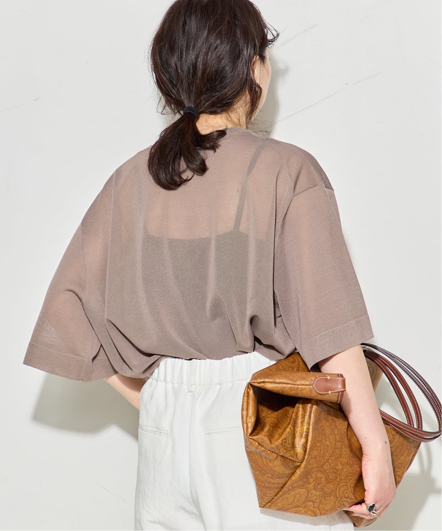 フォルムニットTシャツ（ニット／セーター）｜JOURNAL STANDARD L