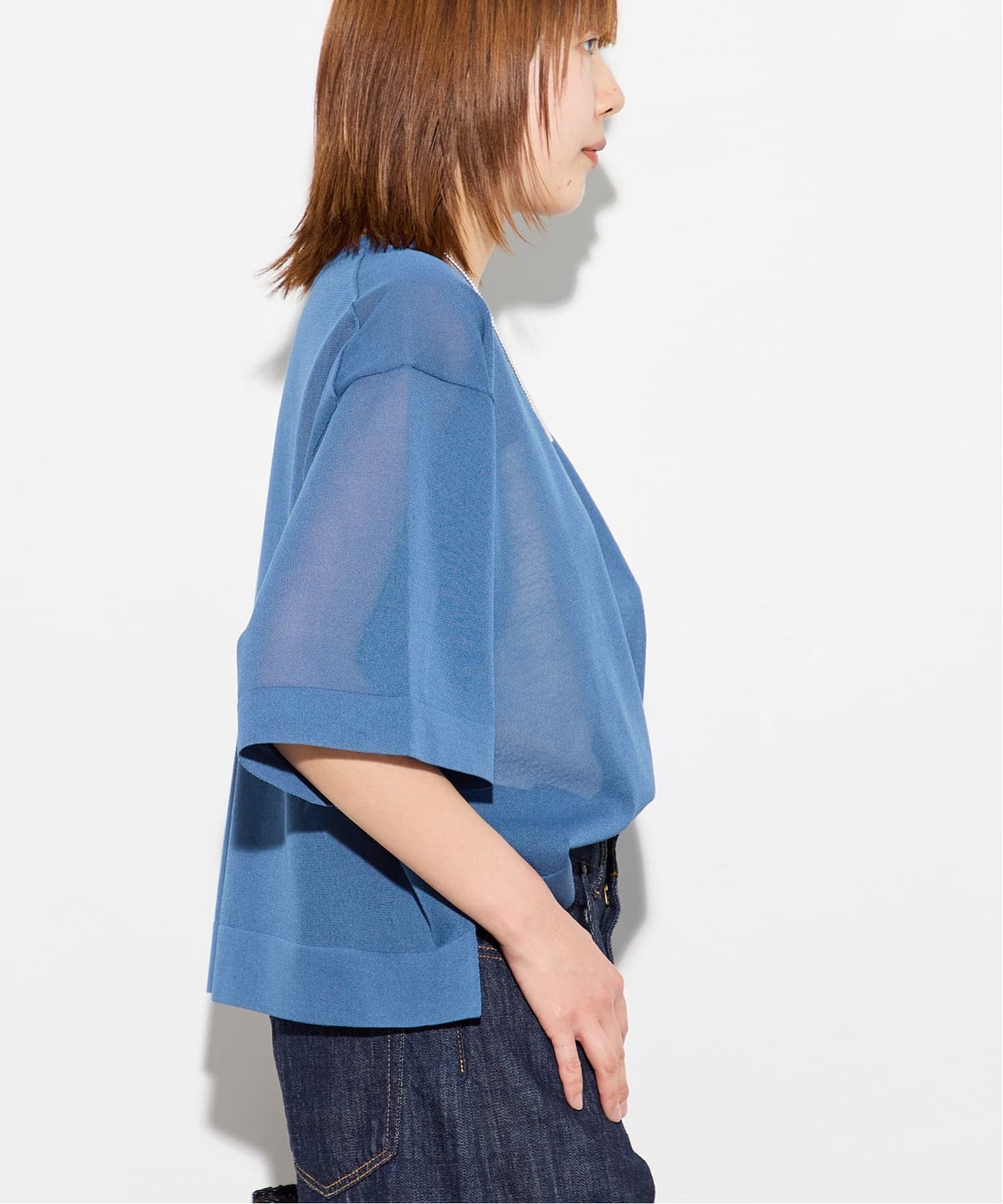 フォルムニットTシャツ（ニット／セーター）｜JOURNAL STANDARD L