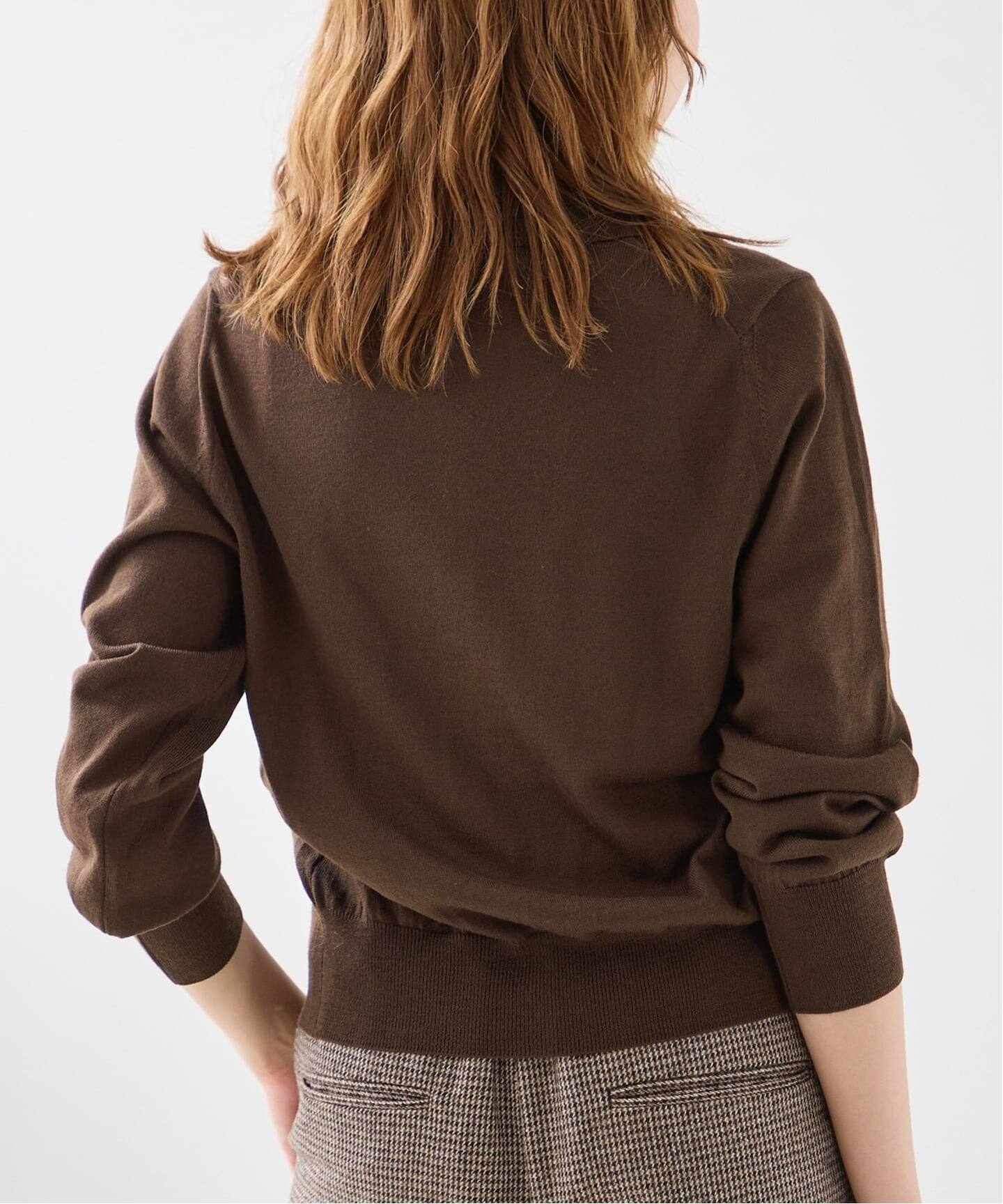 NOTHING WRITTEN/ナッシングリトゥン MUFFIN BUTTON CARDIGAN