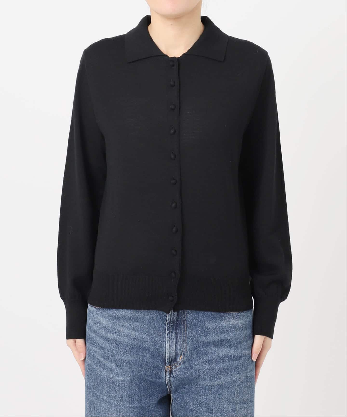 NOTHING WRITTEN/ナッシングリトゥン MUFFIN BUTTON CARDIGAN