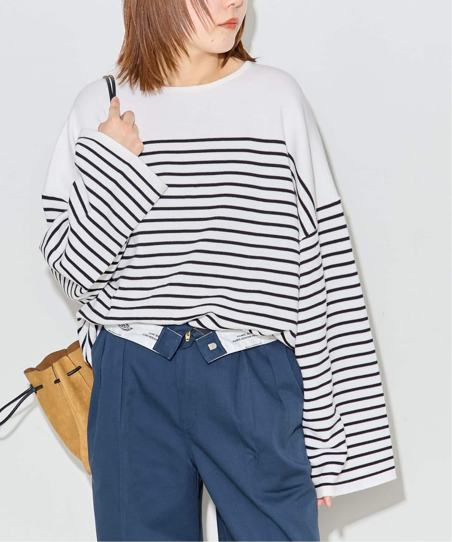 トップス THE NEWHOUSE 25SS AYLMER LONG SLEEVE 別注【THE NEWHOUSE】AYLMER LONG SLEEVE：ニット（ニット／セーター
