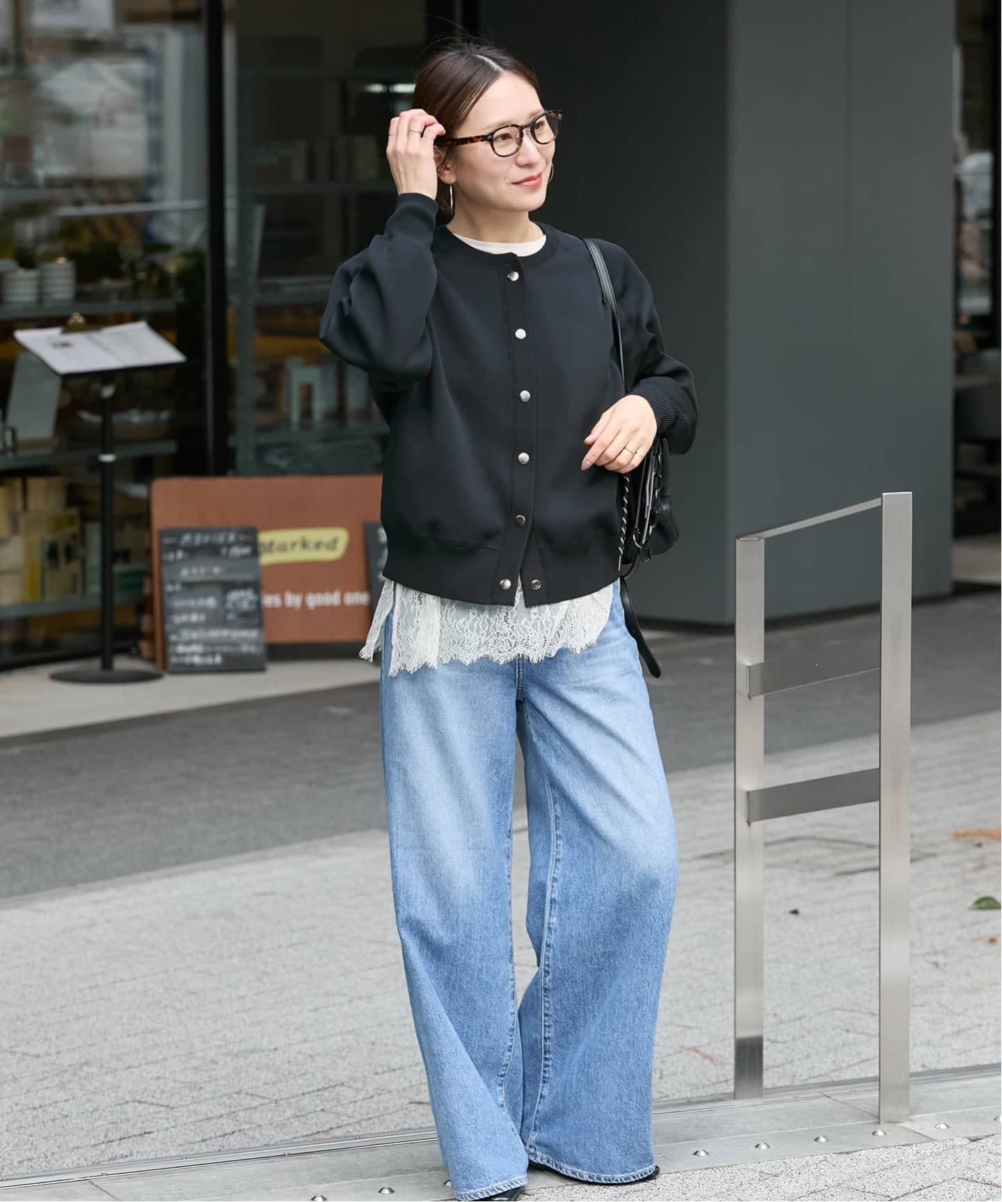 WASHABLE TEXBRID スナップカーディガン（カーディガン）｜JOURNAL