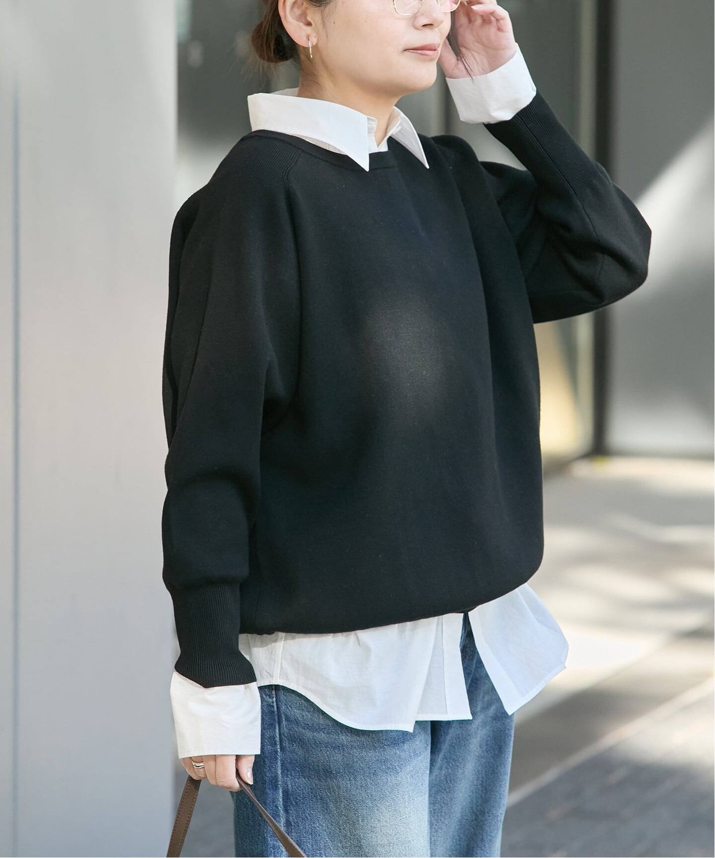 ウォッシャブルラグランプルオーバー（ニット／セーター）｜JOURNAL