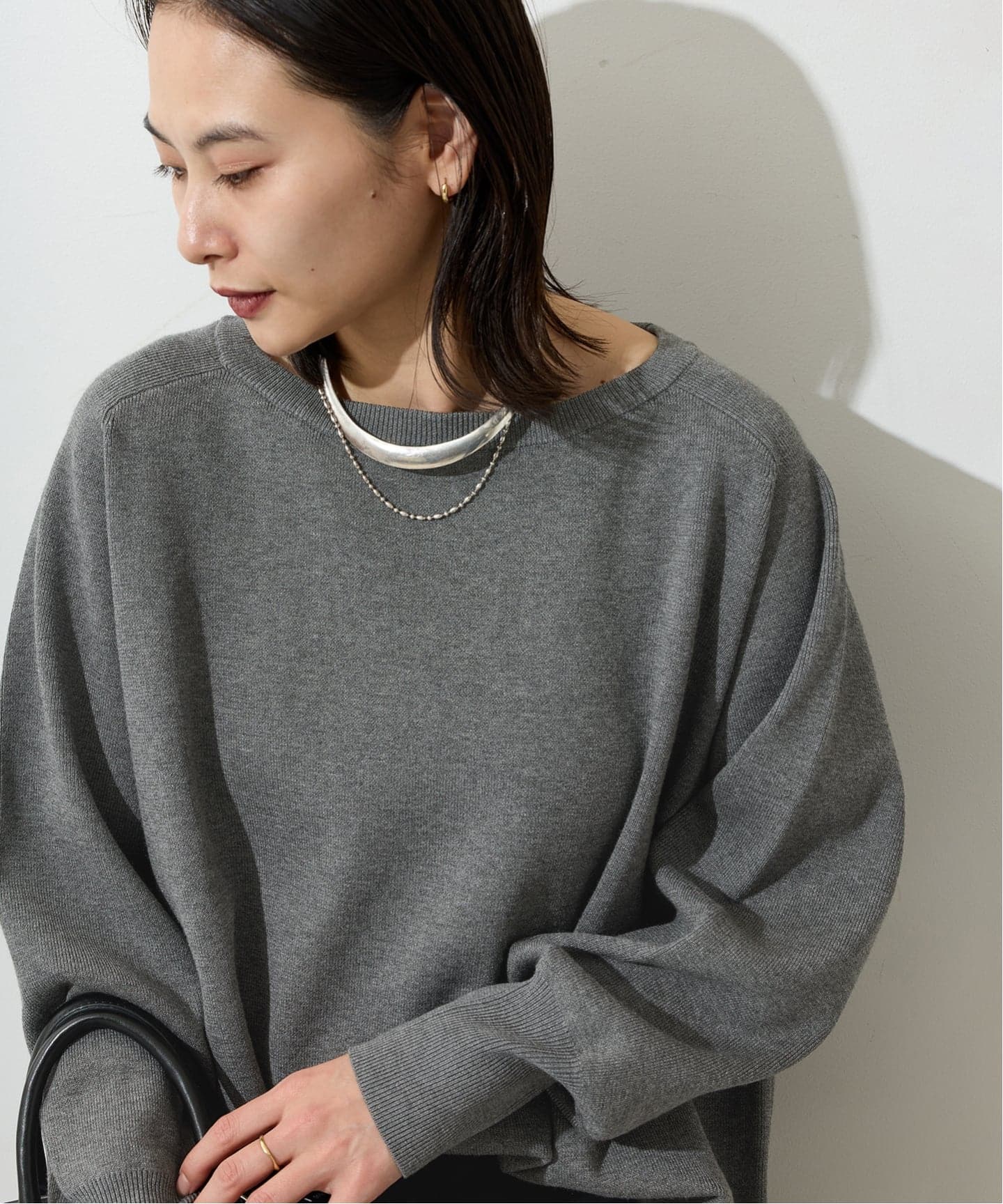 ウォッシャブルラグランプルオーバー（ニット／セーター）｜JOURNAL