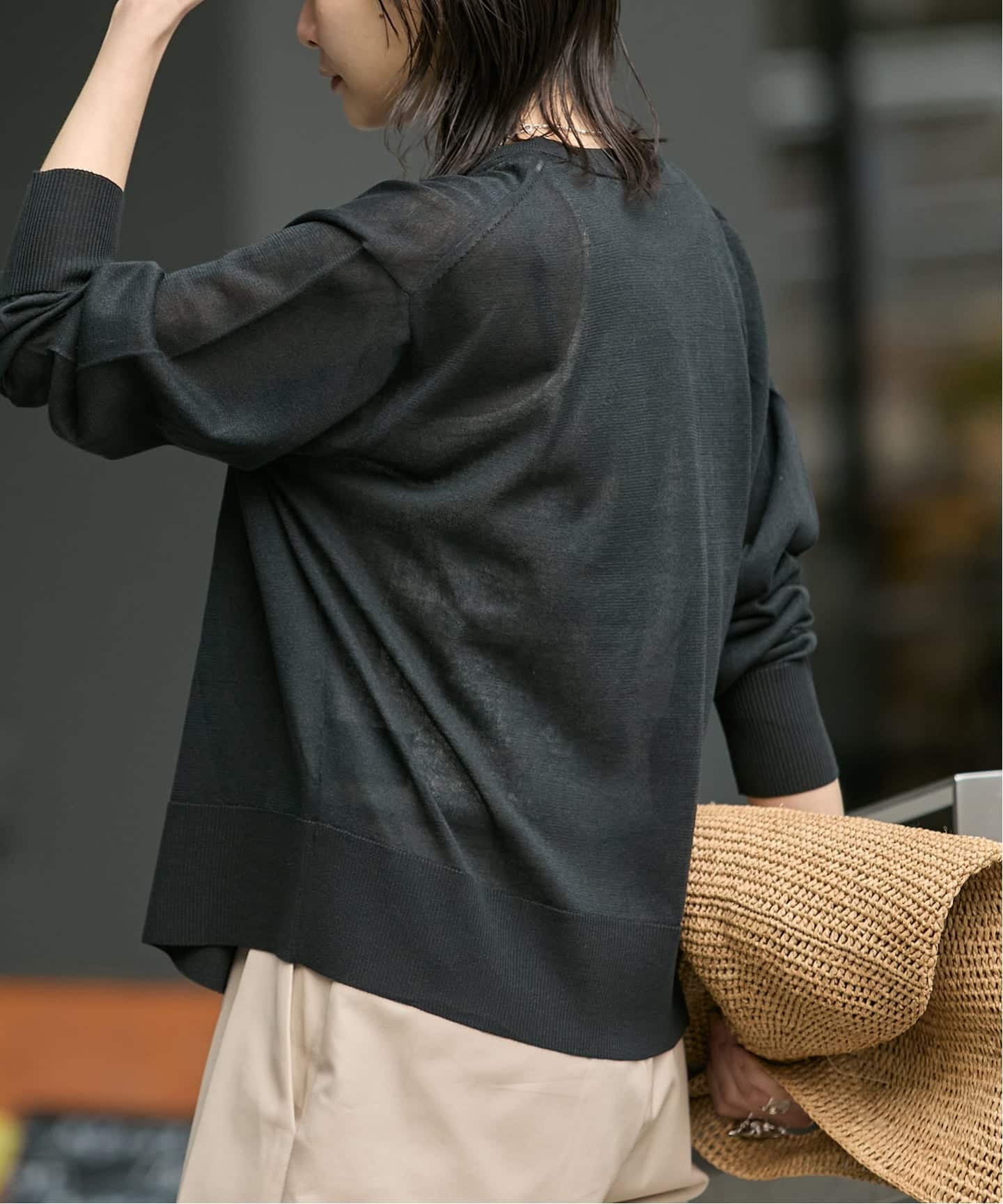 WEB限定追加》【UVカット・抗菌】パーフェクトサマーカーディガン