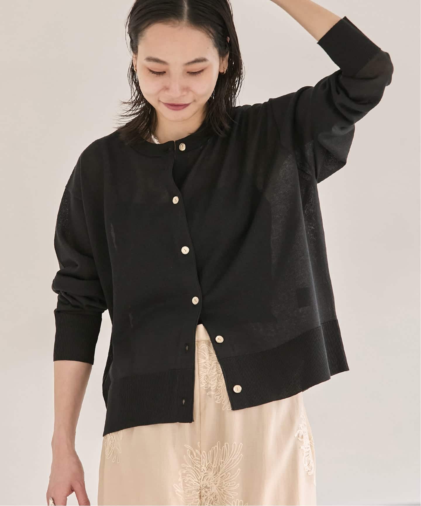 WEB限定追加》【UVカット・抗菌】パーフェクトサマーカーディガン