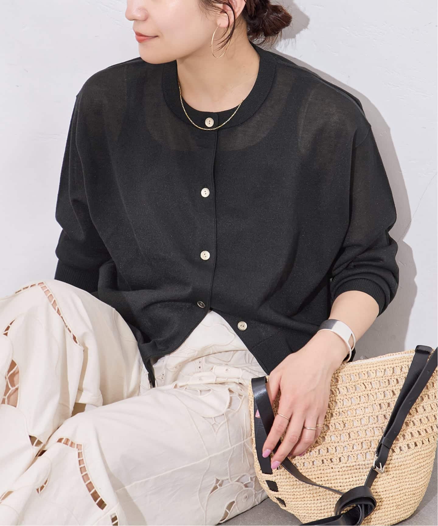 WEB限定追加予約》【UVカット・抗菌】パーフェクトサマーカーディガン