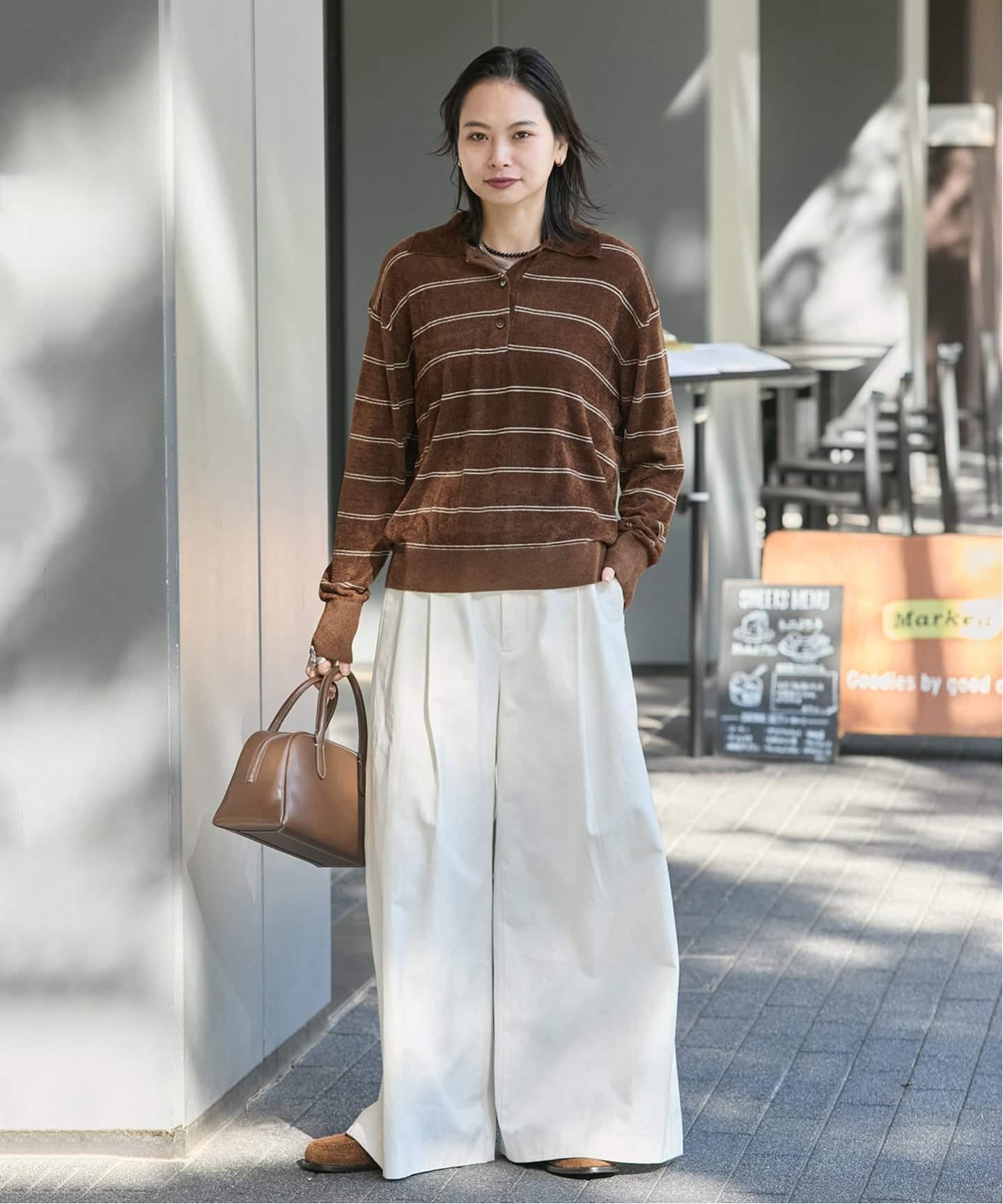 追加2》ベロアニットロングスリーブポロシャツ（ニット／セーター