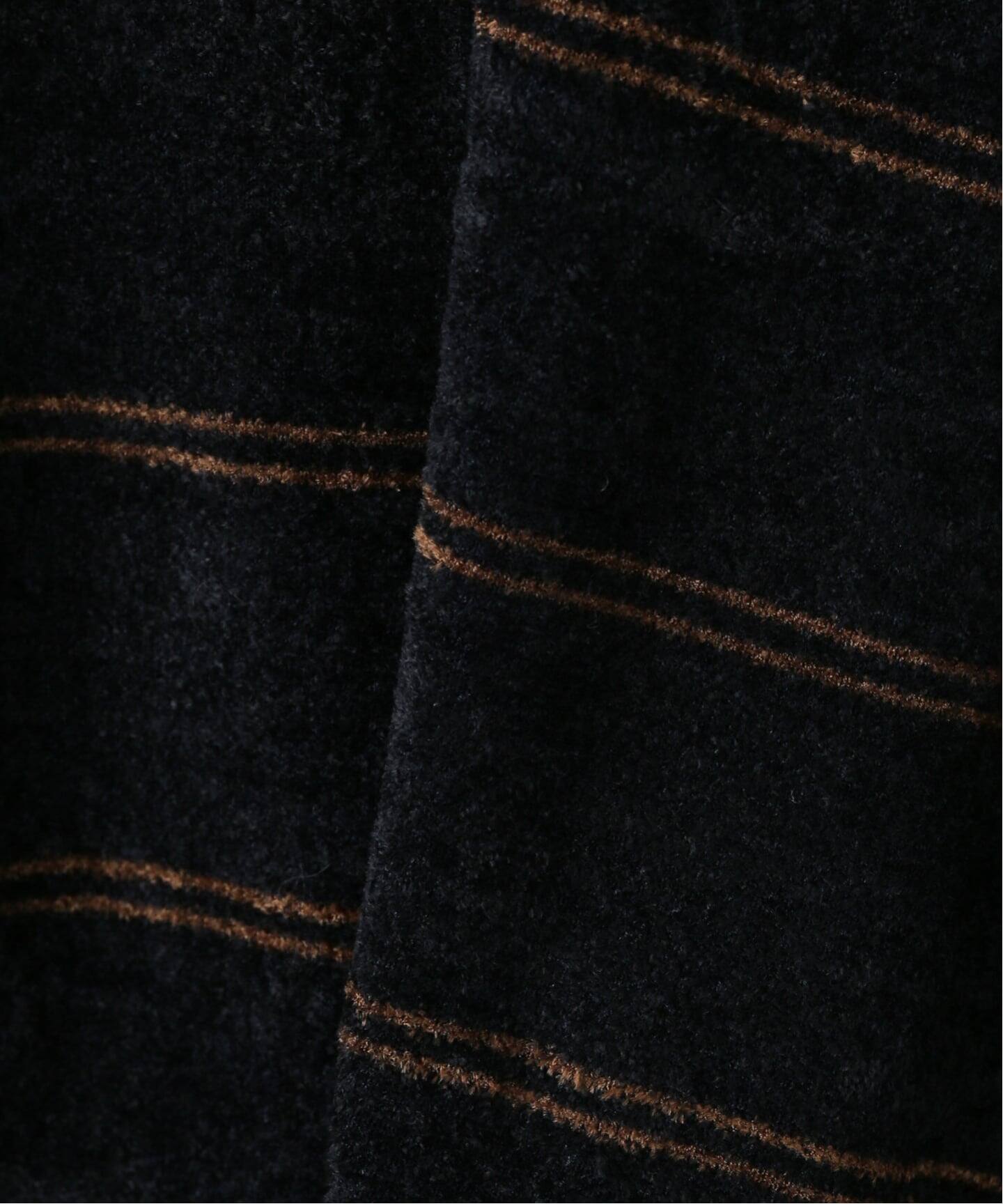 追加2》ベロアニットロングスリーブポロシャツ（ニット／セーター