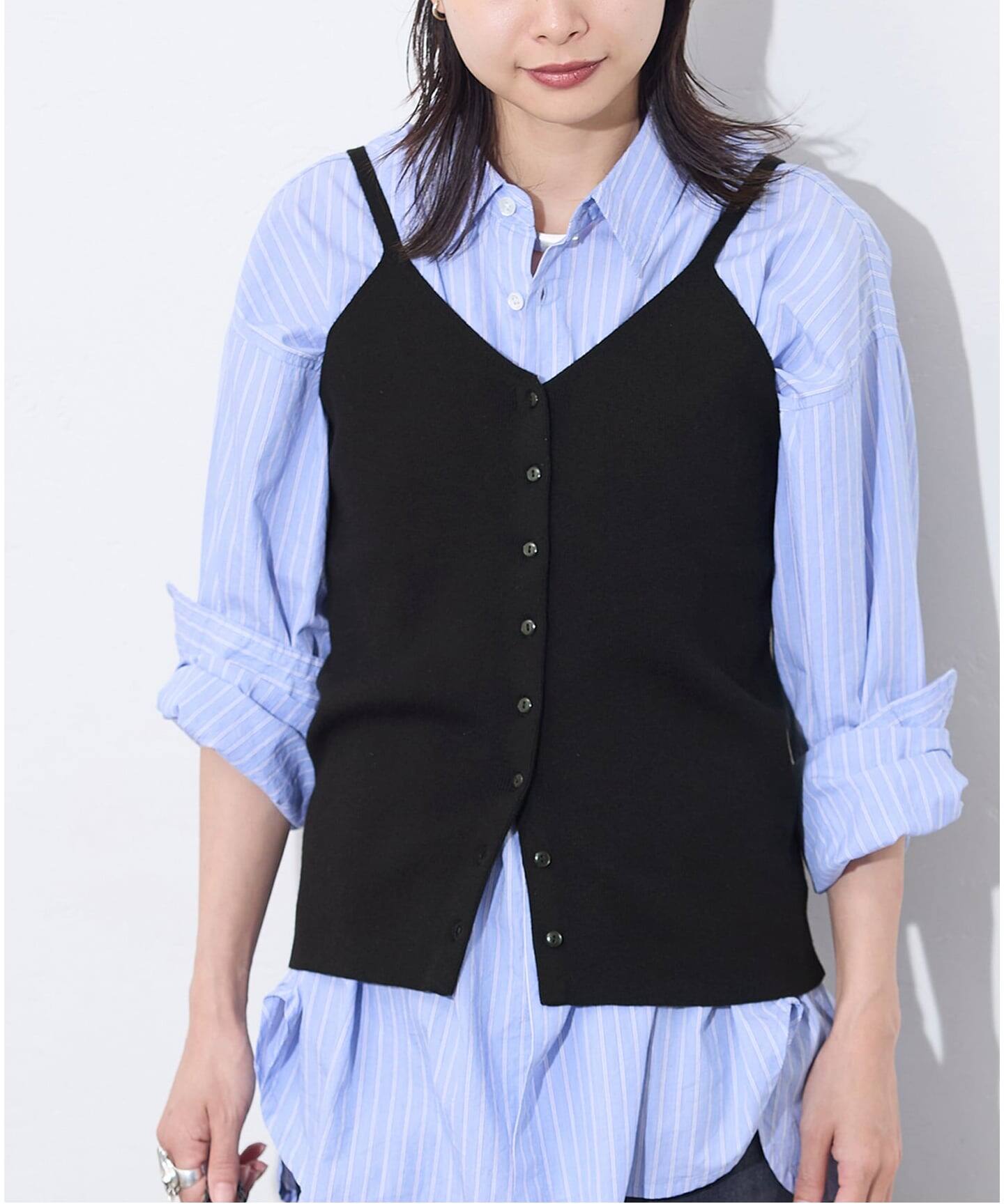 JOURNALSTANDARD コットンシルクミックス2WAYキャミソール 追加予約》WASHABLE コットンシルクミックス2WAYキャミソール