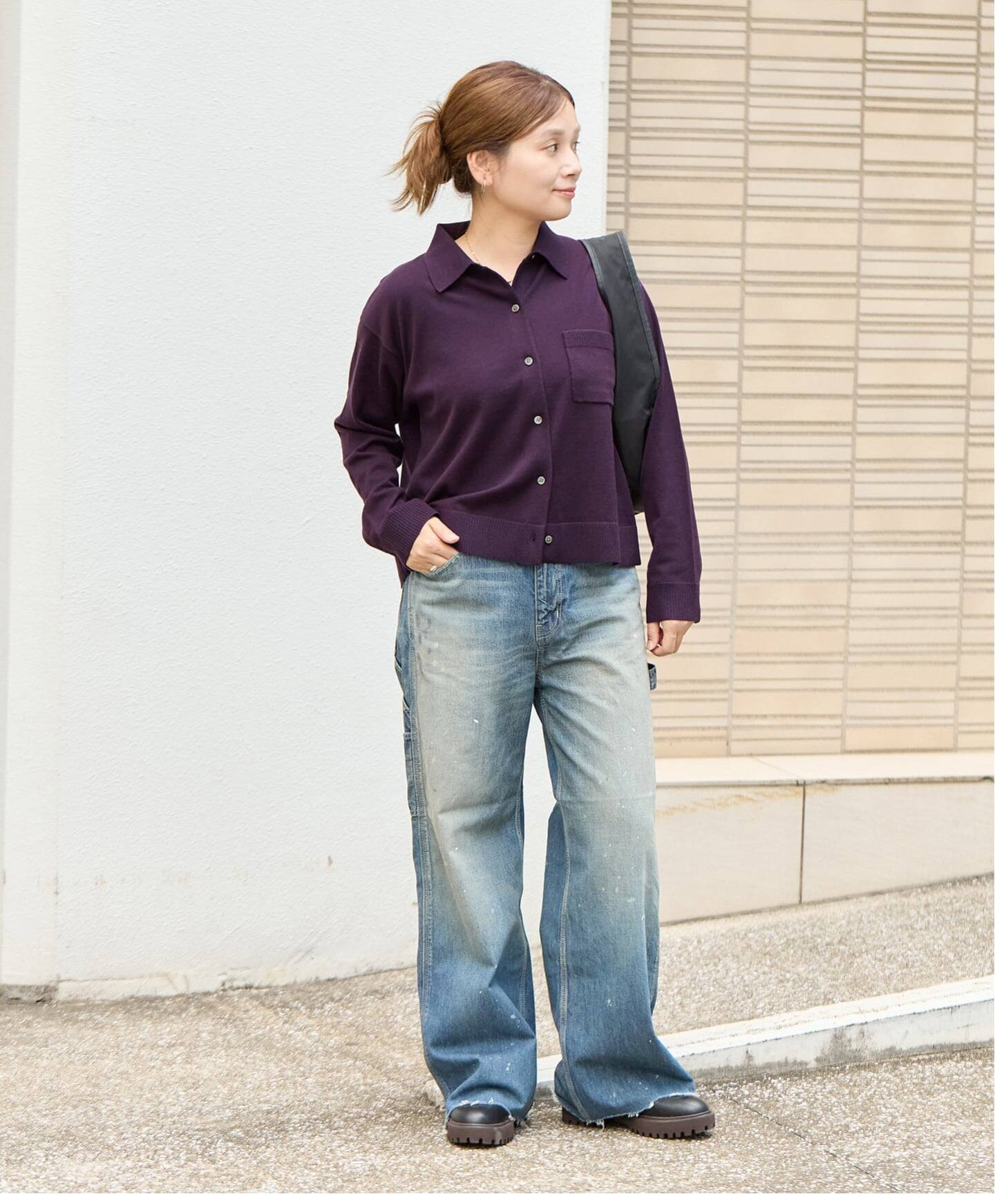 完全受注生産】《追加/新色》SO ウォッシャブル ニットシャツ