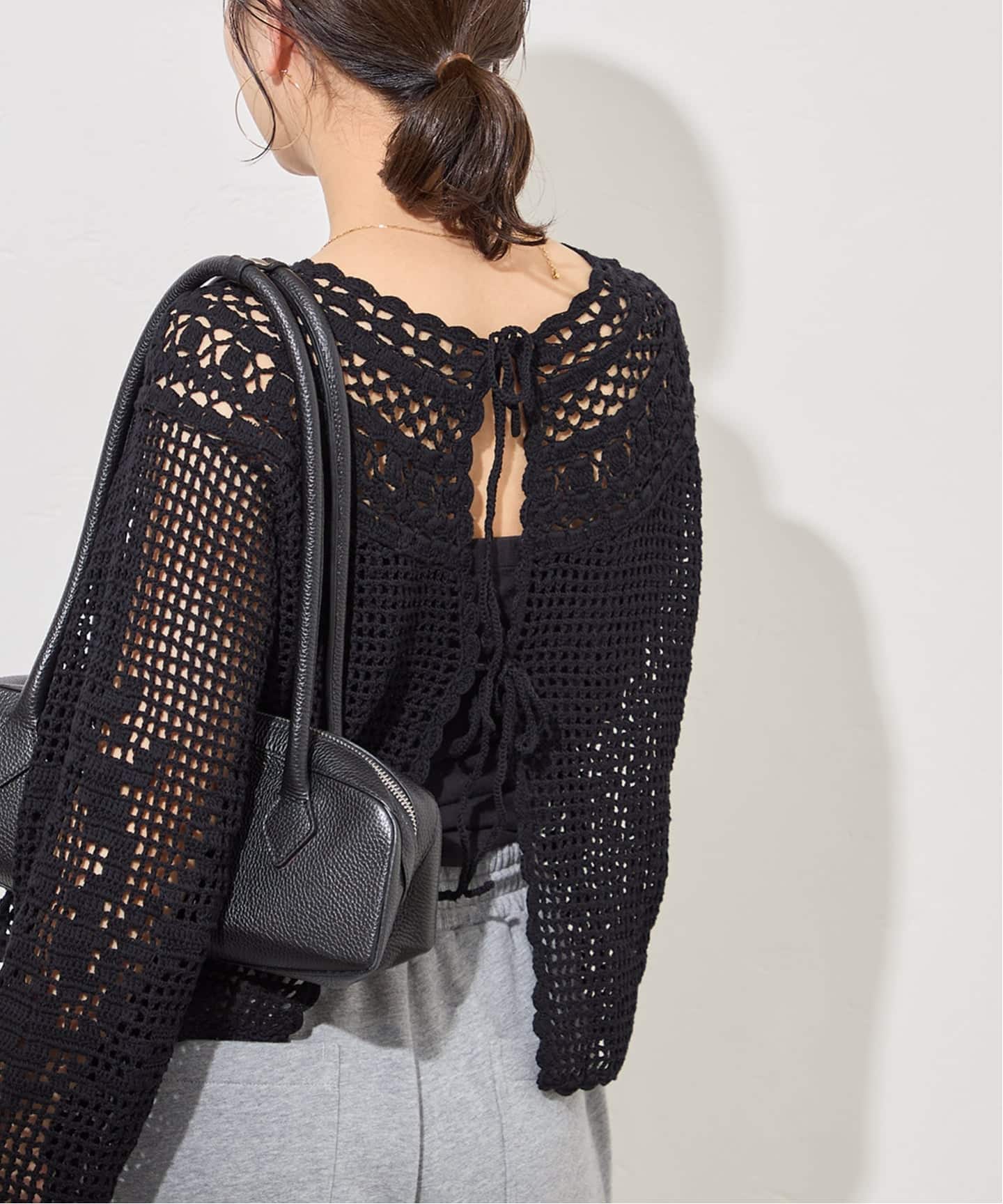 CROCHET 2WAY プルオーバー（ニット／セーター）｜JOURNAL STANDARD