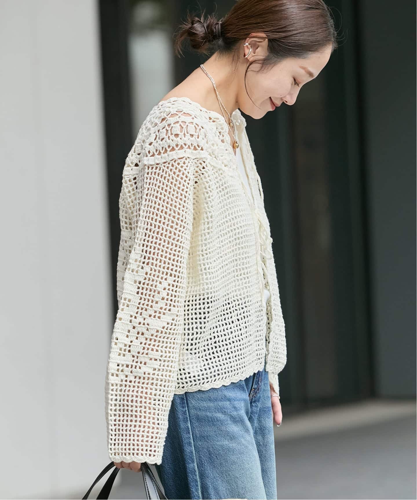 CROCHET 2WAY プルオーバー（ニット／セーター）｜JOURNAL STANDARD