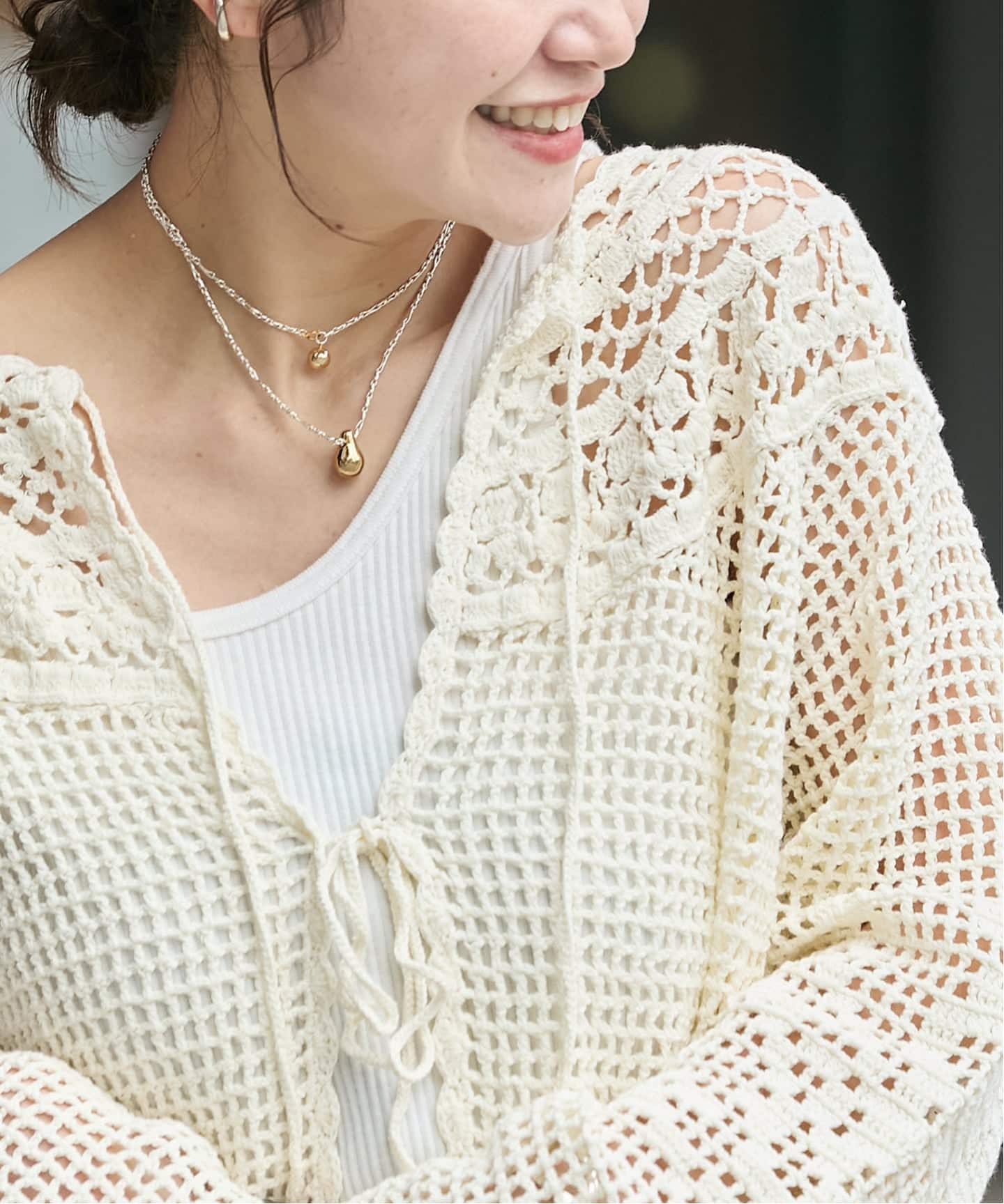 CROCHET 2WAY プルオーバー（ニット／セーター）｜JOURNAL STANDARD