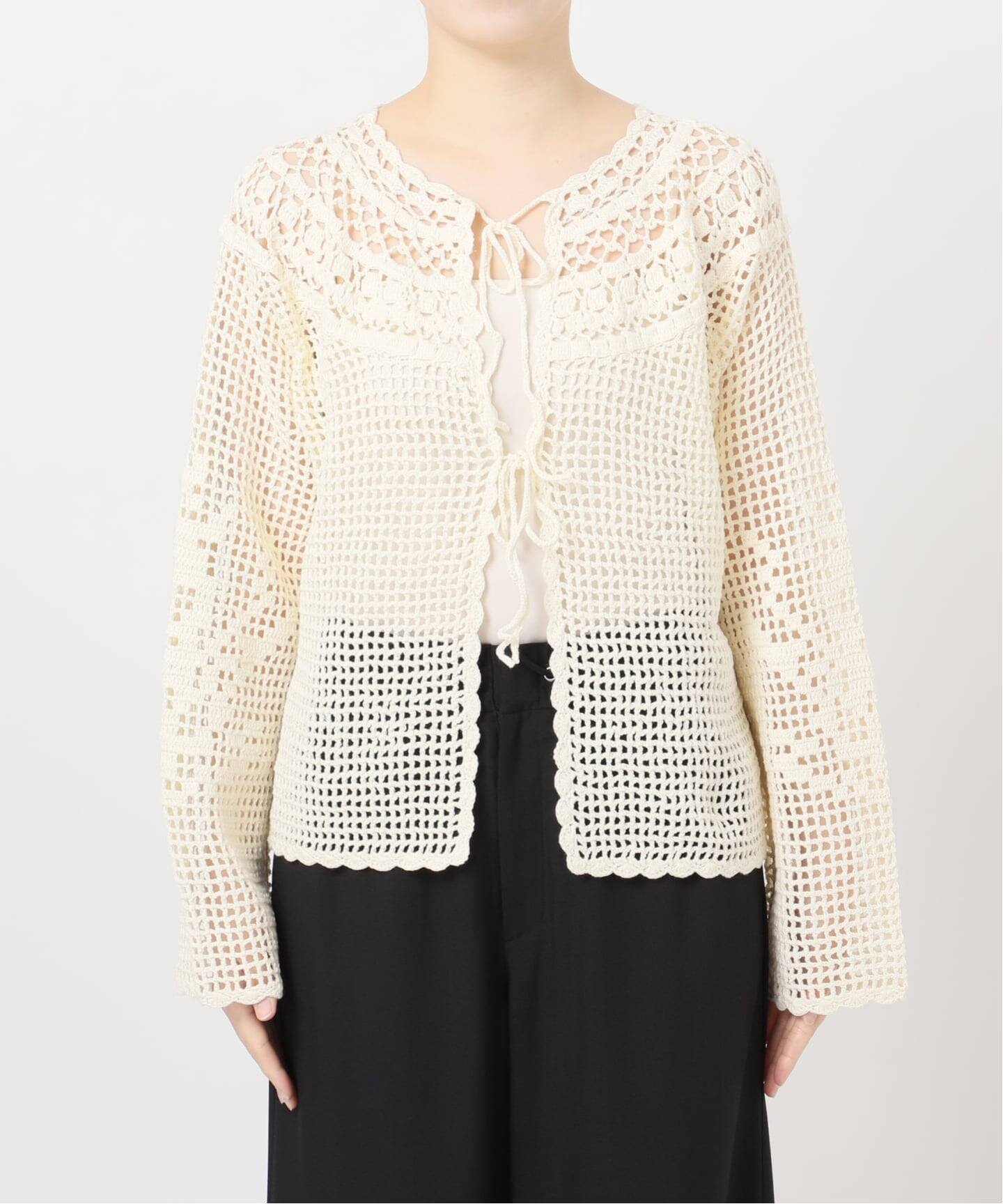 CROCHET 2WAY プルオーバー（ニット／セーター）｜JOURNAL STANDARD