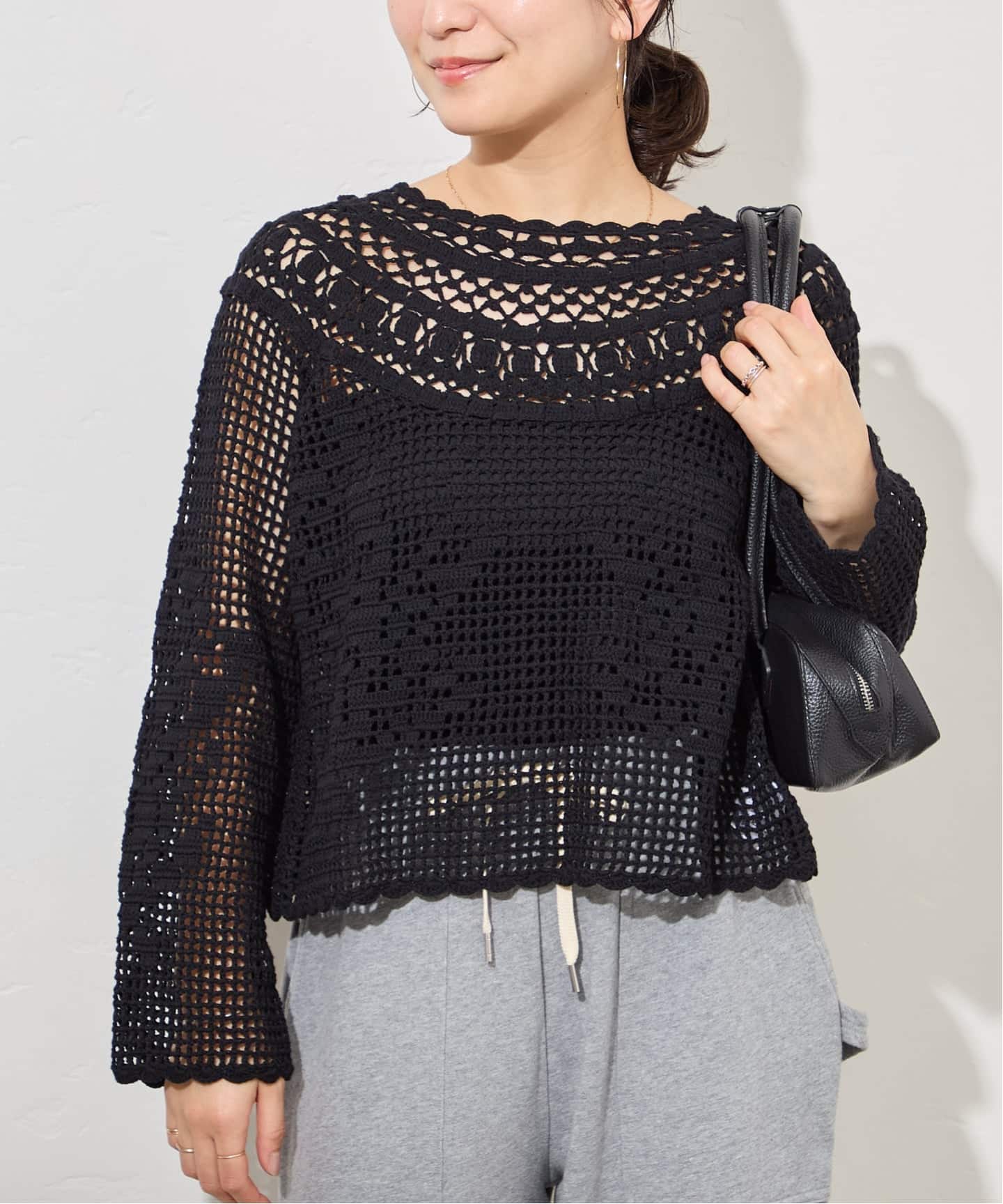 CROCHET 2WAY プルオーバー（ニット／セーター）｜JOURNAL STANDARD