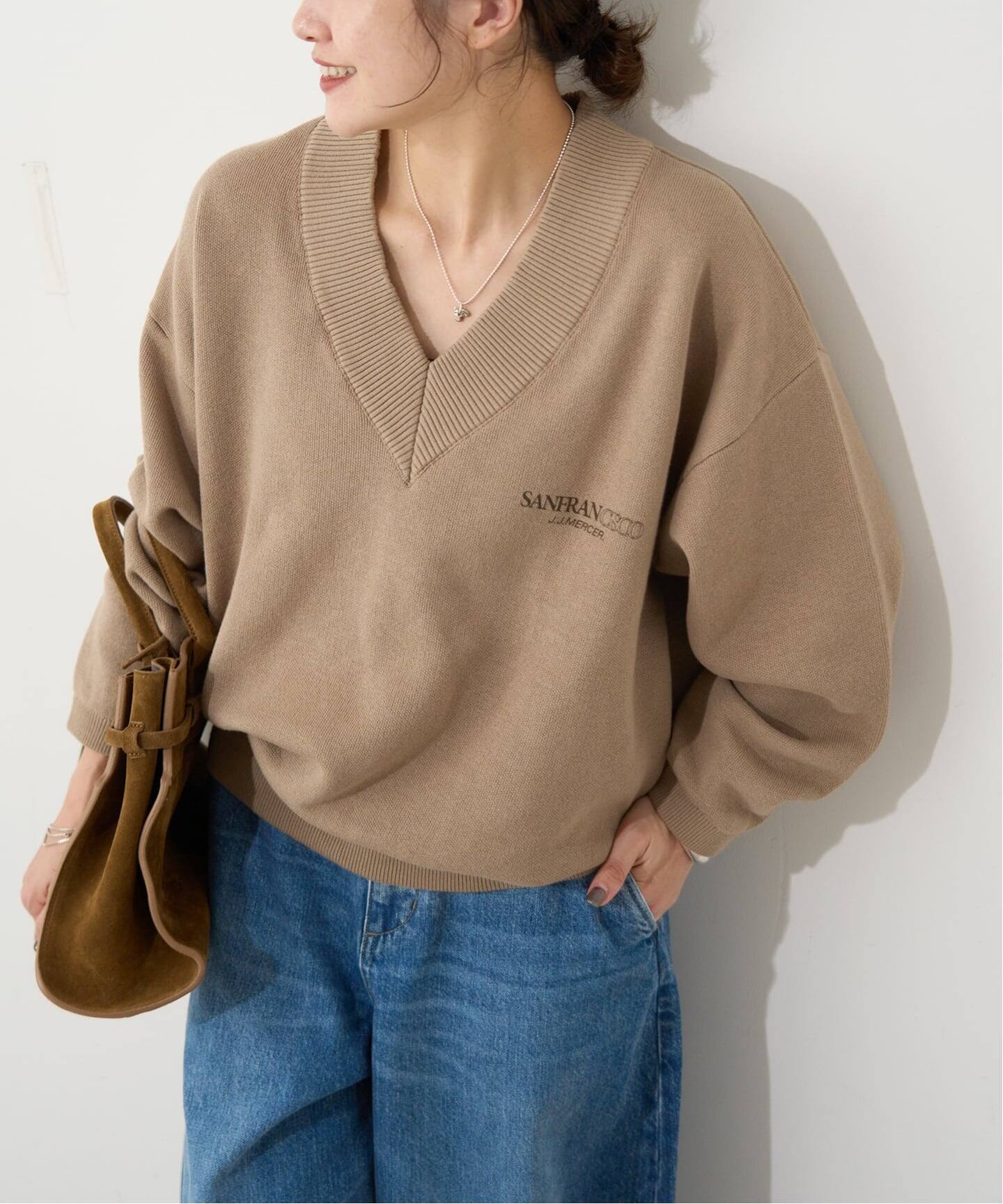 予約》別注【J.J.Mercer / ジェイジェイマーサー】Vニット（ニット