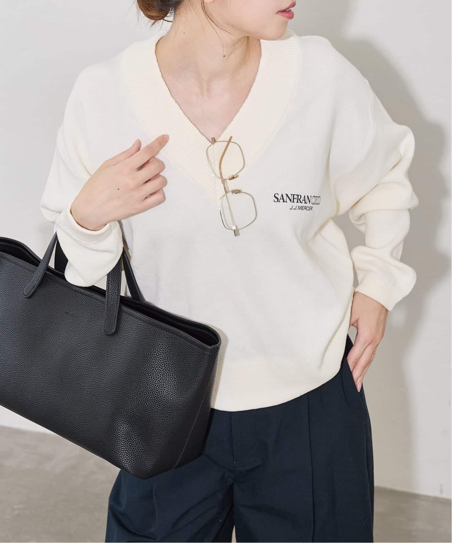 予約》別注【J.J.Mercer / ジェイジェイマーサー】Vニット（ニット