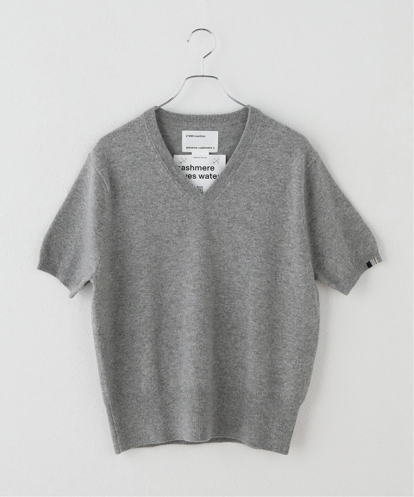 美品Extreme Cashmere コットンカシミヤ ショートスリーブニット Extreme Cashmere/エクストリーム カシミヤ】 martina（ニット
