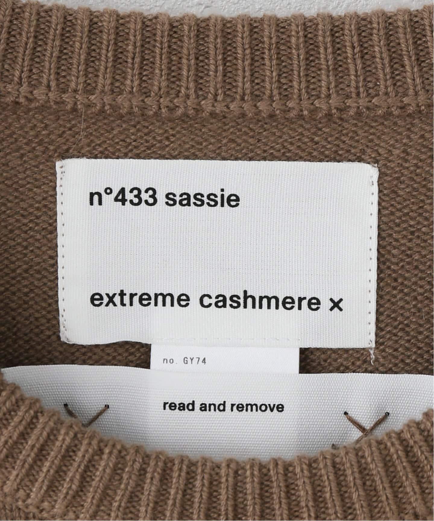 Extreme Cashmere/エクストリーム カシミヤ】sassie（ニット／セーター