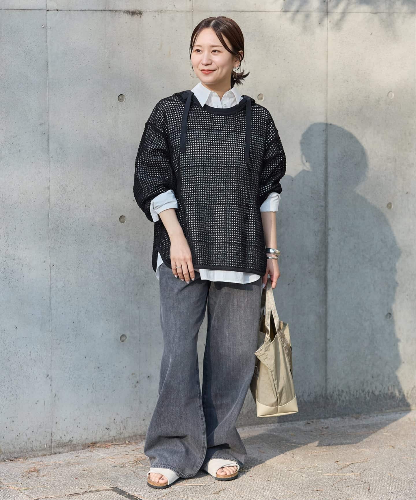 別注【ARMY TWILL/アーミーツイル】Cotton Mesh Hoodie（ニット
