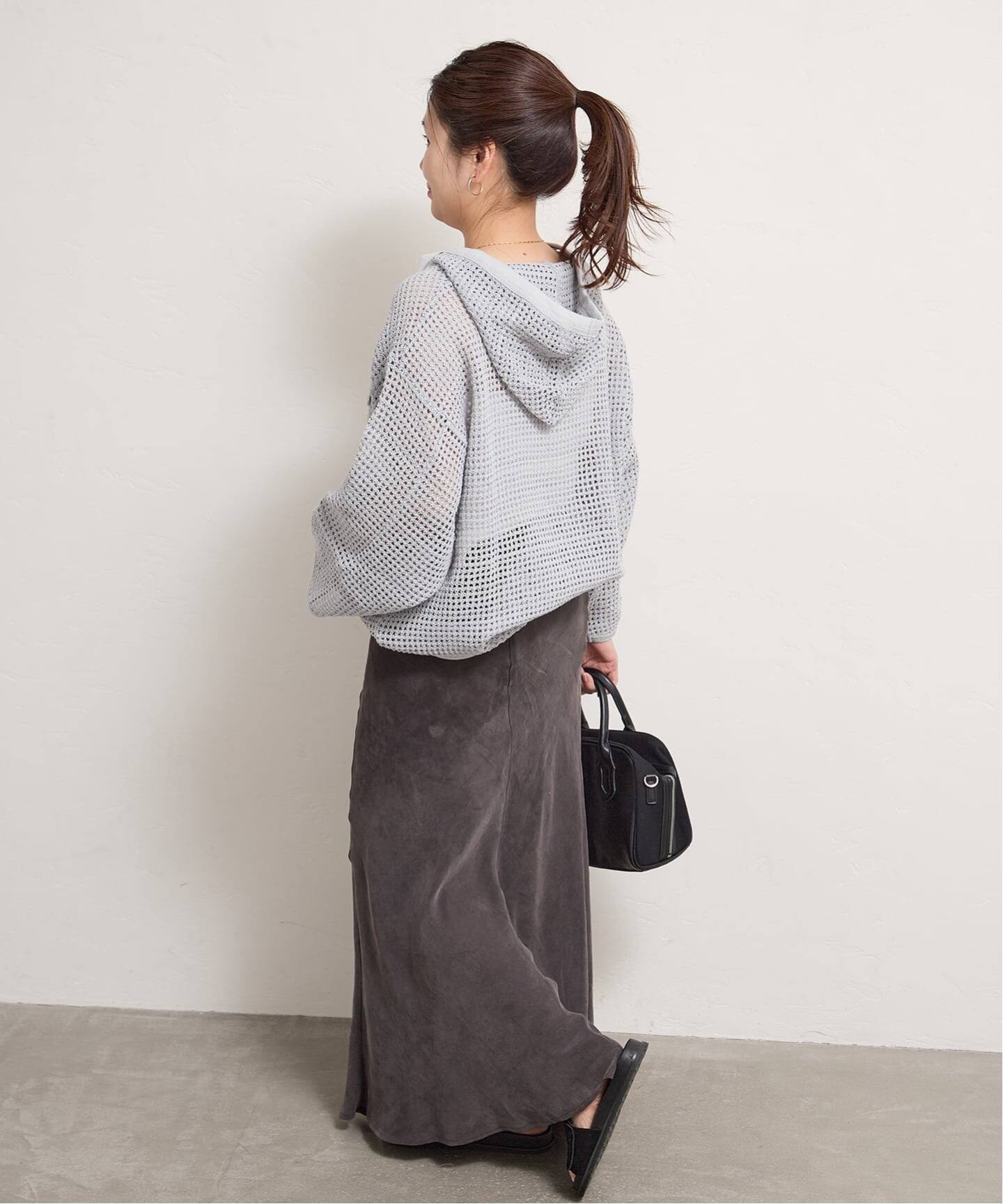 別注【ARMY TWILL/アーミーツイル】Cotton Mesh Hoodie（ニット 
