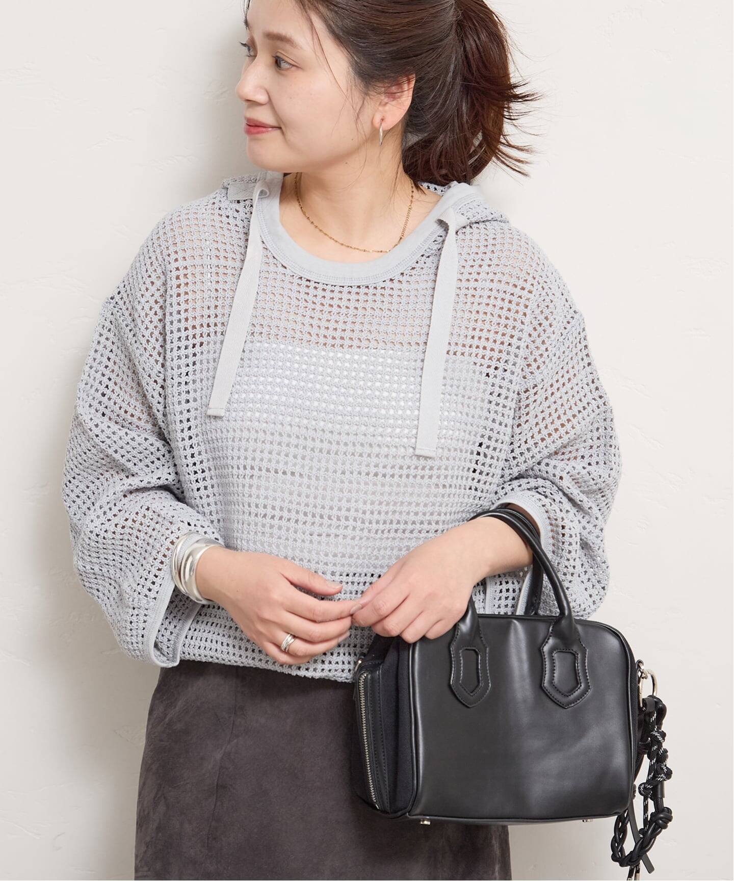 ARMY TWILL　メッシュフーディ 別注【ARMY TWILL/アーミーツイル】Cotton Mesh Hoodie（ニット