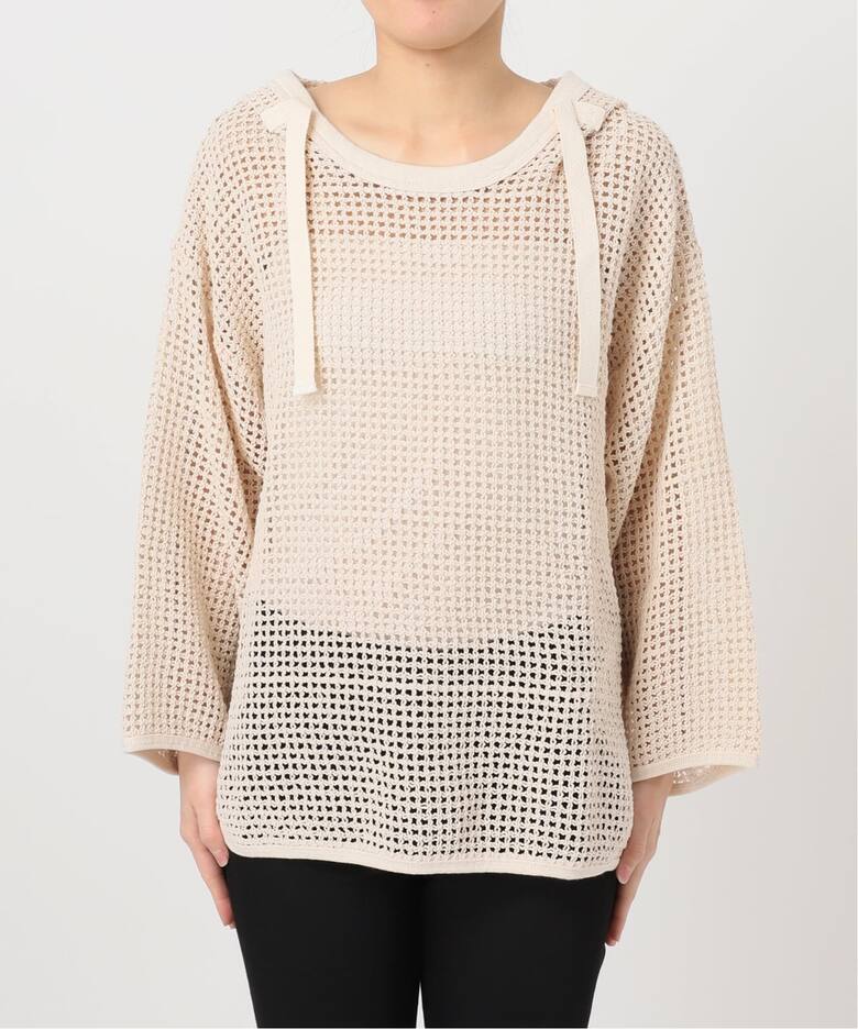 別注【ARMY TWILL/アーミーツイル】Cotton Mesh Hoodie（ニット