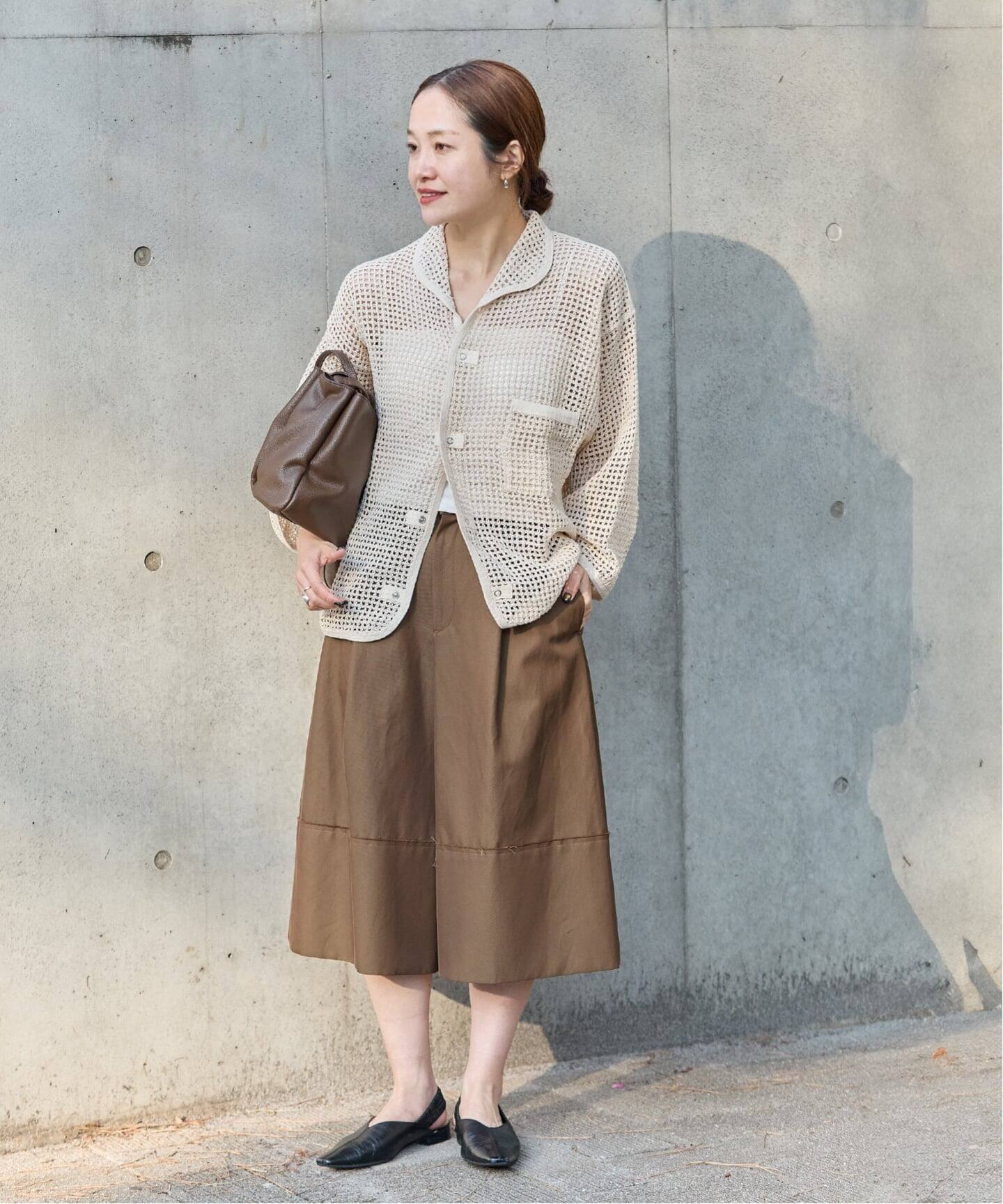 別注【ARMY TWILL/アーミーツイル】Cotton Mesh Shirt（カーディガン 
