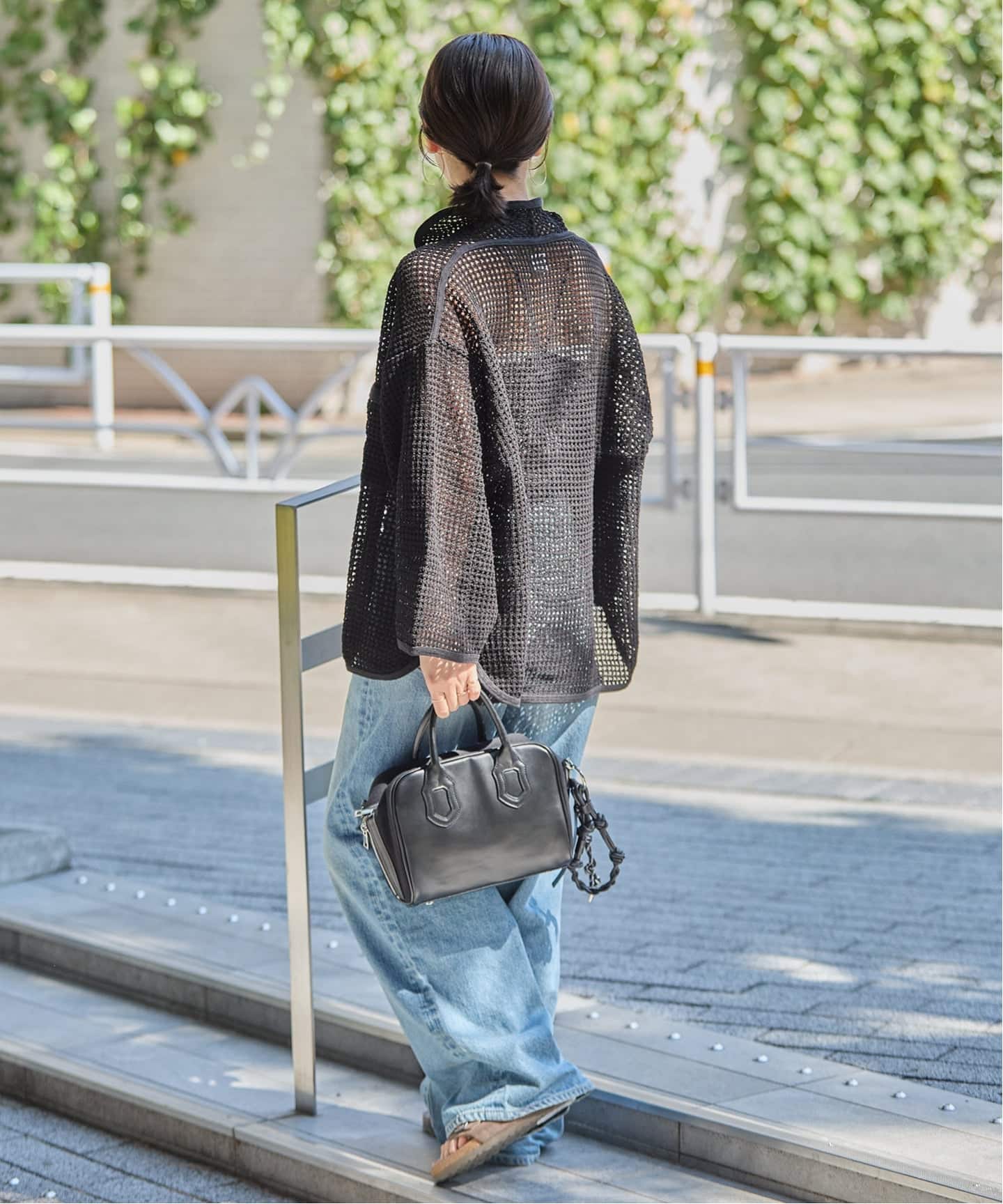 別注【ARMY TWILL/アーミーツイル】Cotton Mesh Shirt（カーディガン