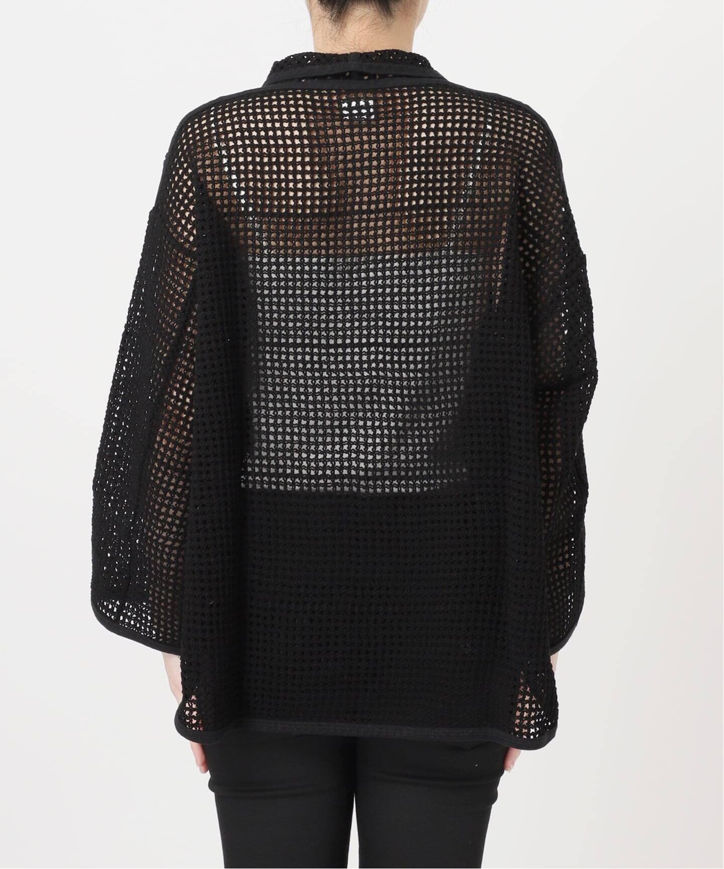 別注【ARMY TWILL/アーミーツイル】Cotton Mesh Shirt（カーディガン