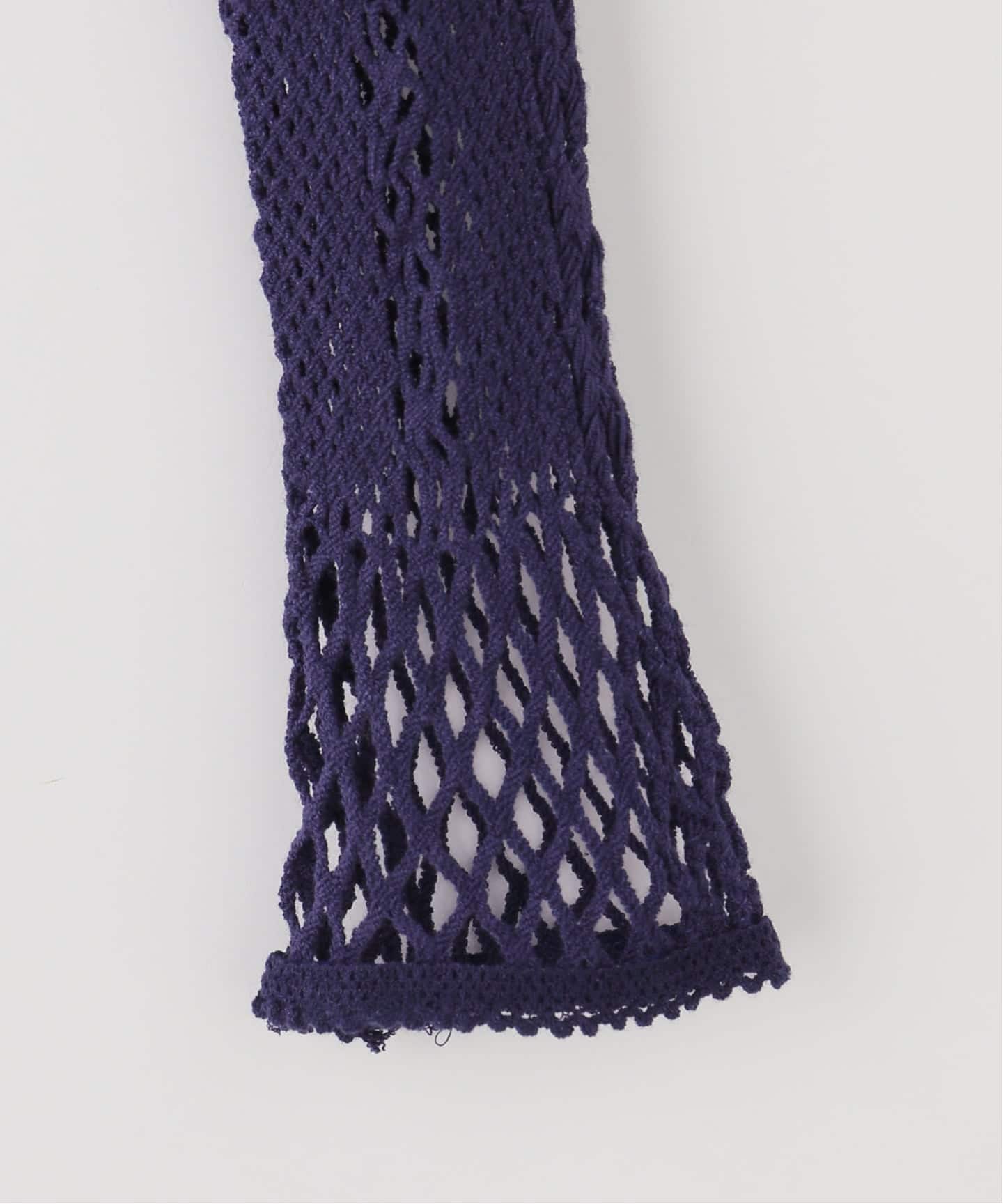 EUCHRONIA/ユークロニア】 Stretch lace short Tops（ニット／セーター