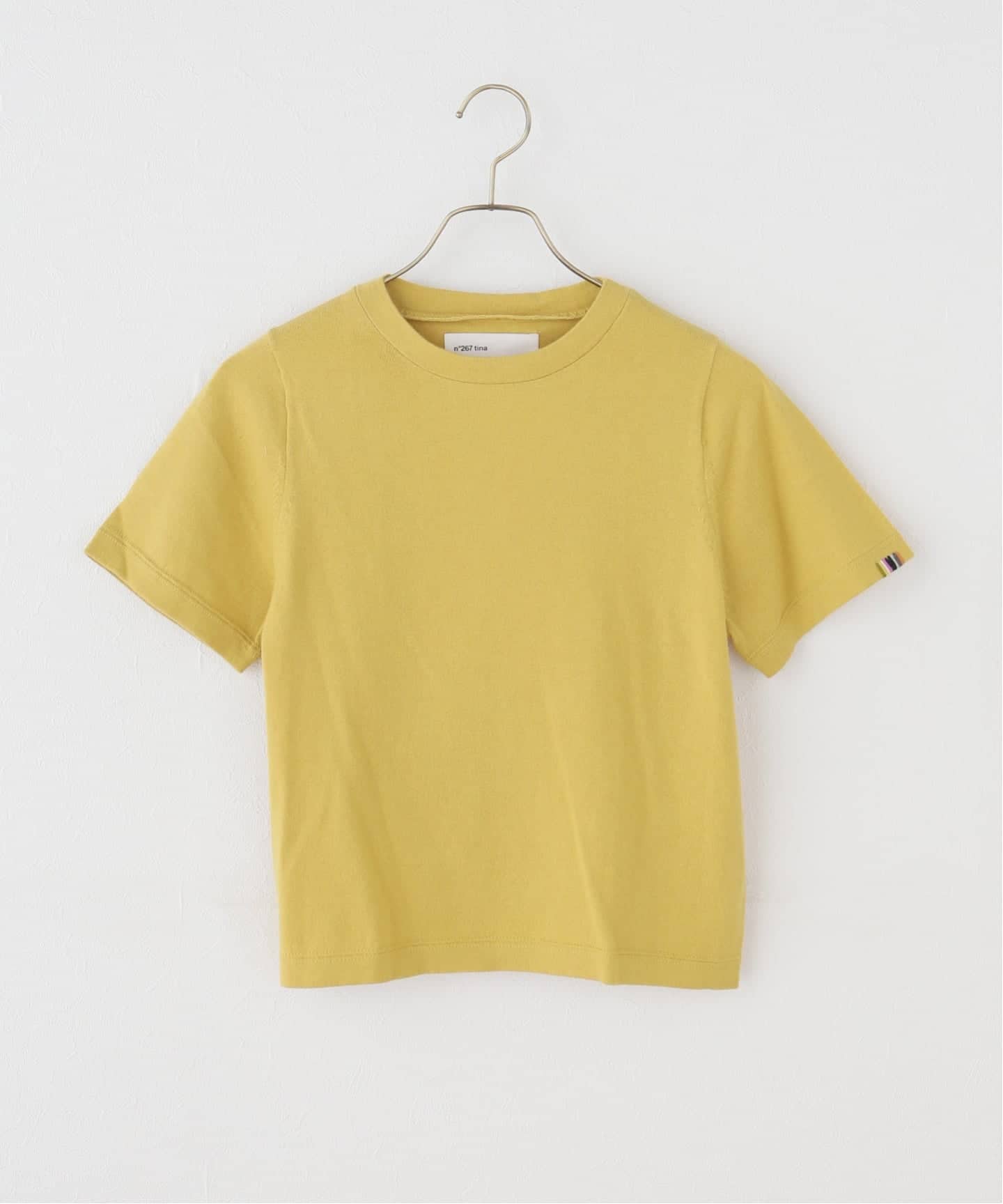 extreme Cashmere イエロー半袖トップス extreme cashmere cotton t-shirt unisex – 394 james – extreme