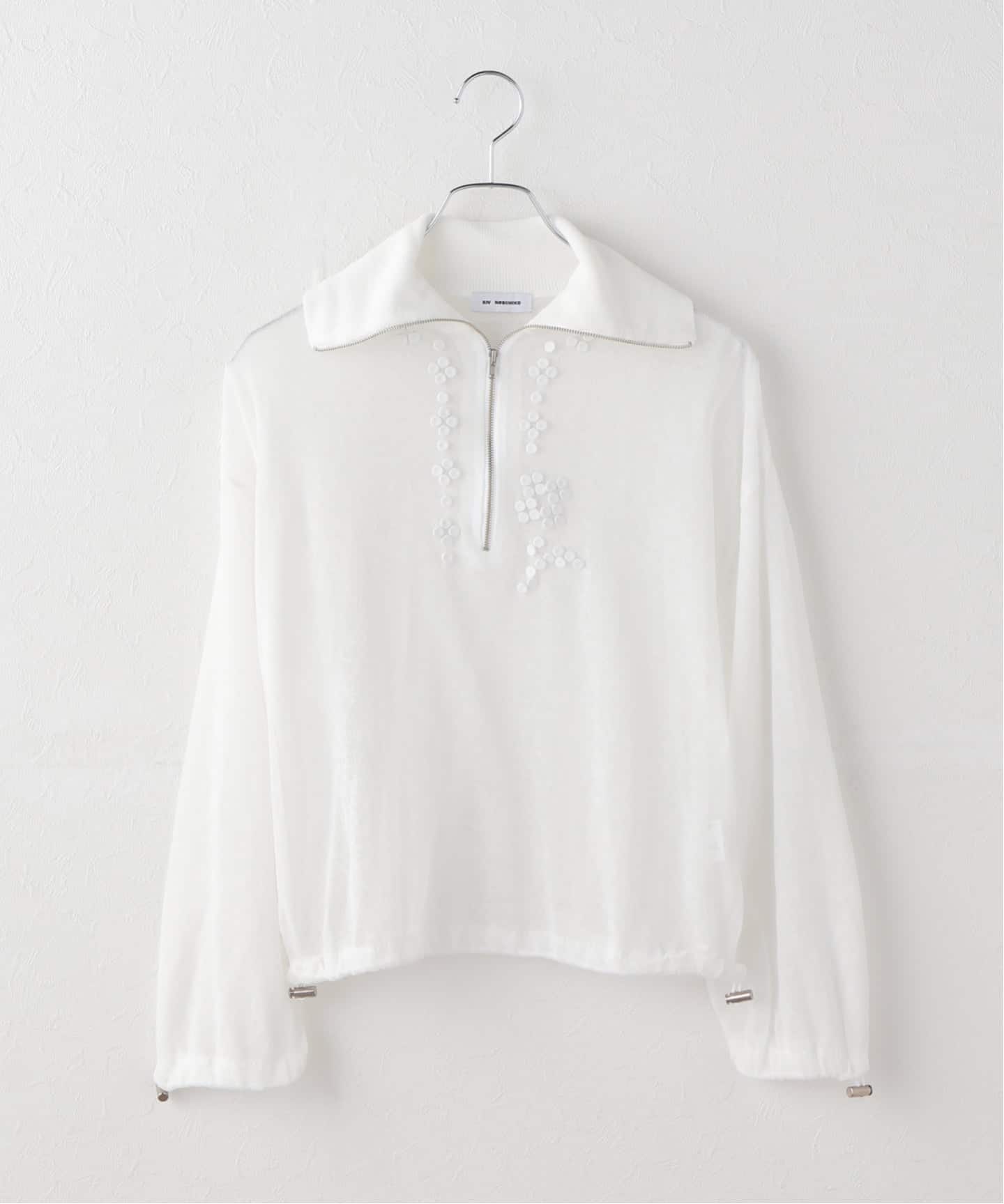 RIV NOBUHIKO/リブノブヒコ】 EMBROIDERY KN TOP（ニット／セーター