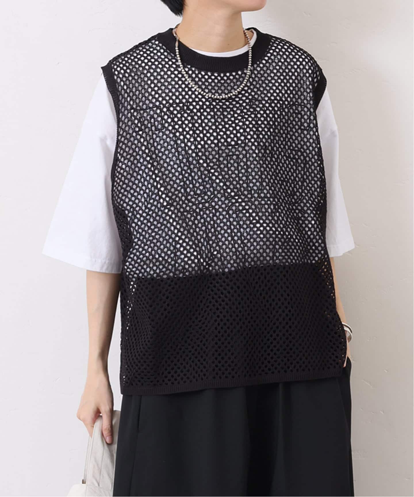 メッシュアミ ベスト（ベスト）｜journal standard luxe（ジャーナル