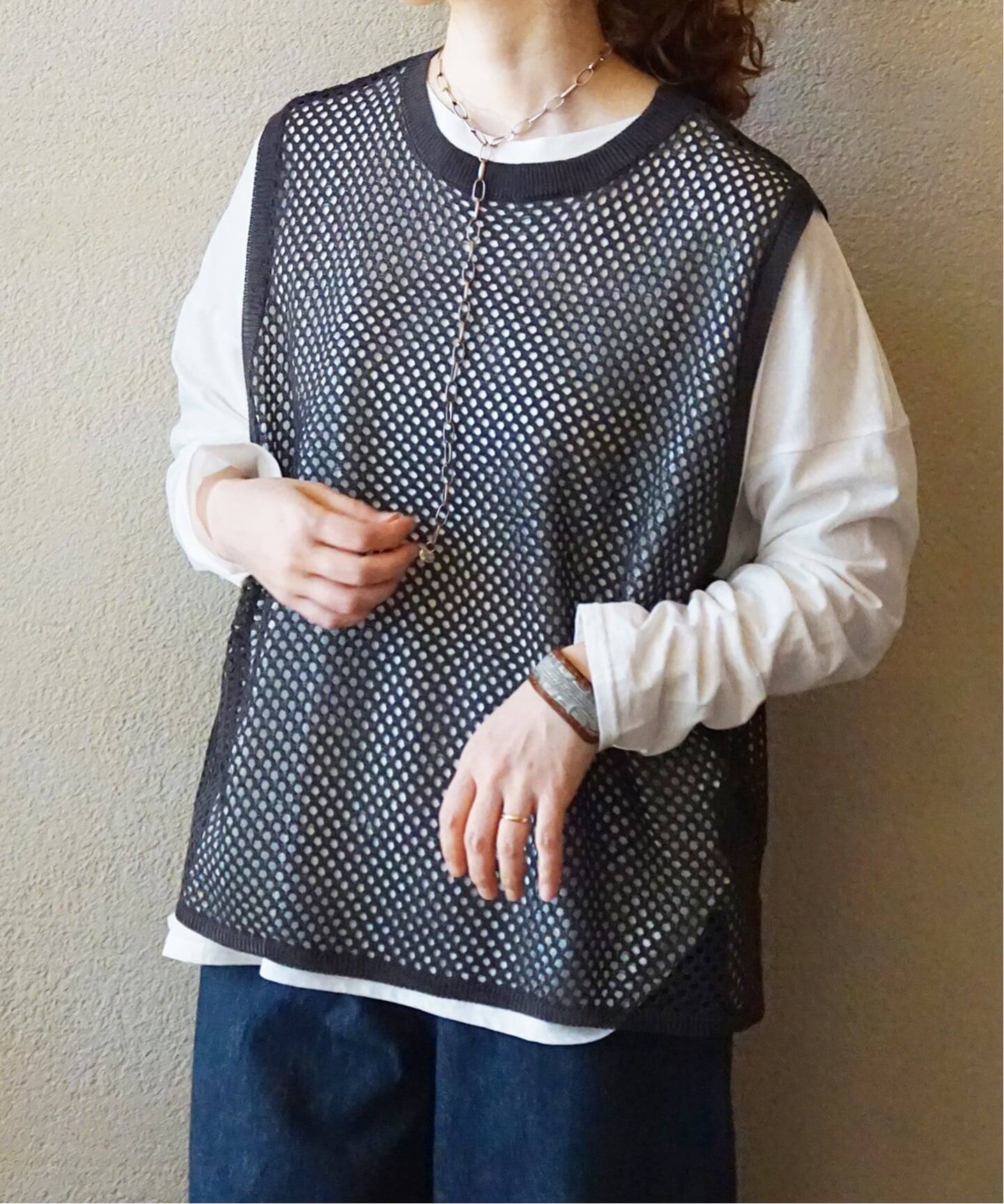 メッシュアミ ベスト（ベスト）｜journal standard luxe（ジャーナル