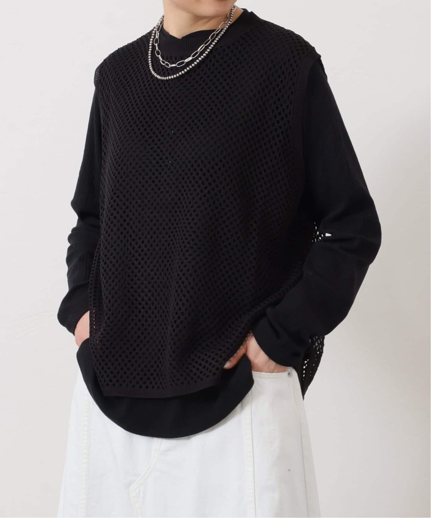 メッシュアミ ベスト（ベスト）｜journal standard luxe（ジャーナル