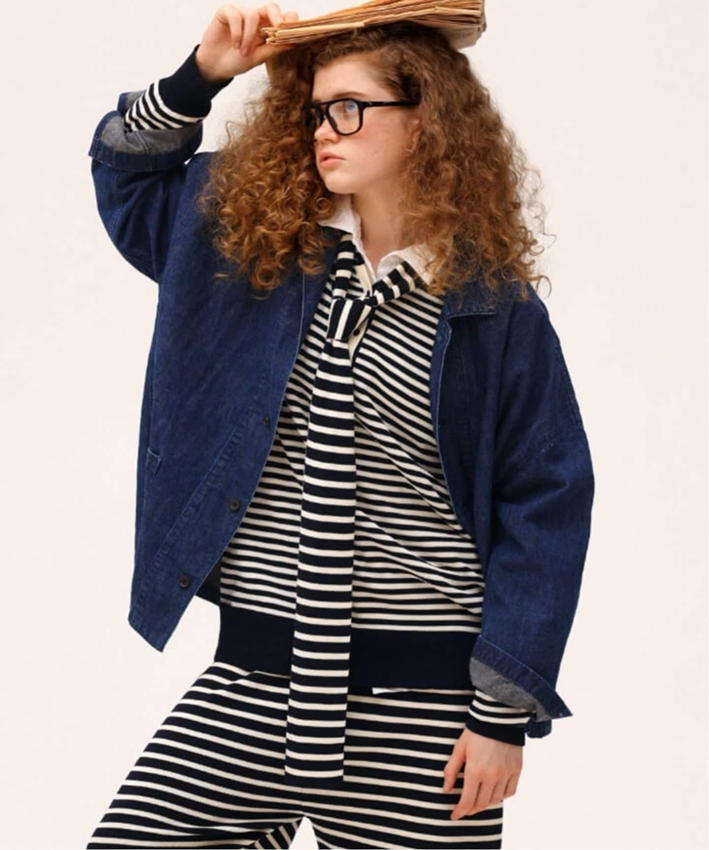 journal standard luxe オーガニックボーダー ポンチョ journal standard luxe オーガニックボーダー ポンチョ JOURNAL