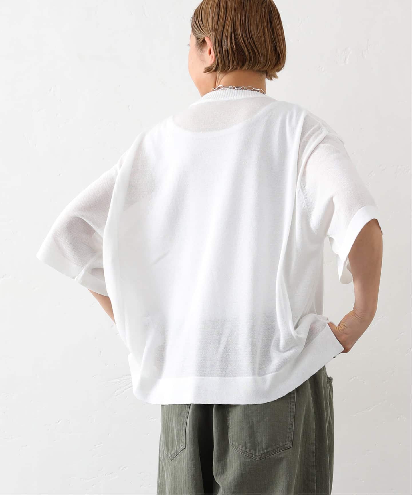 予約》シアー T（ニット／セーター）｜journal standard luxe