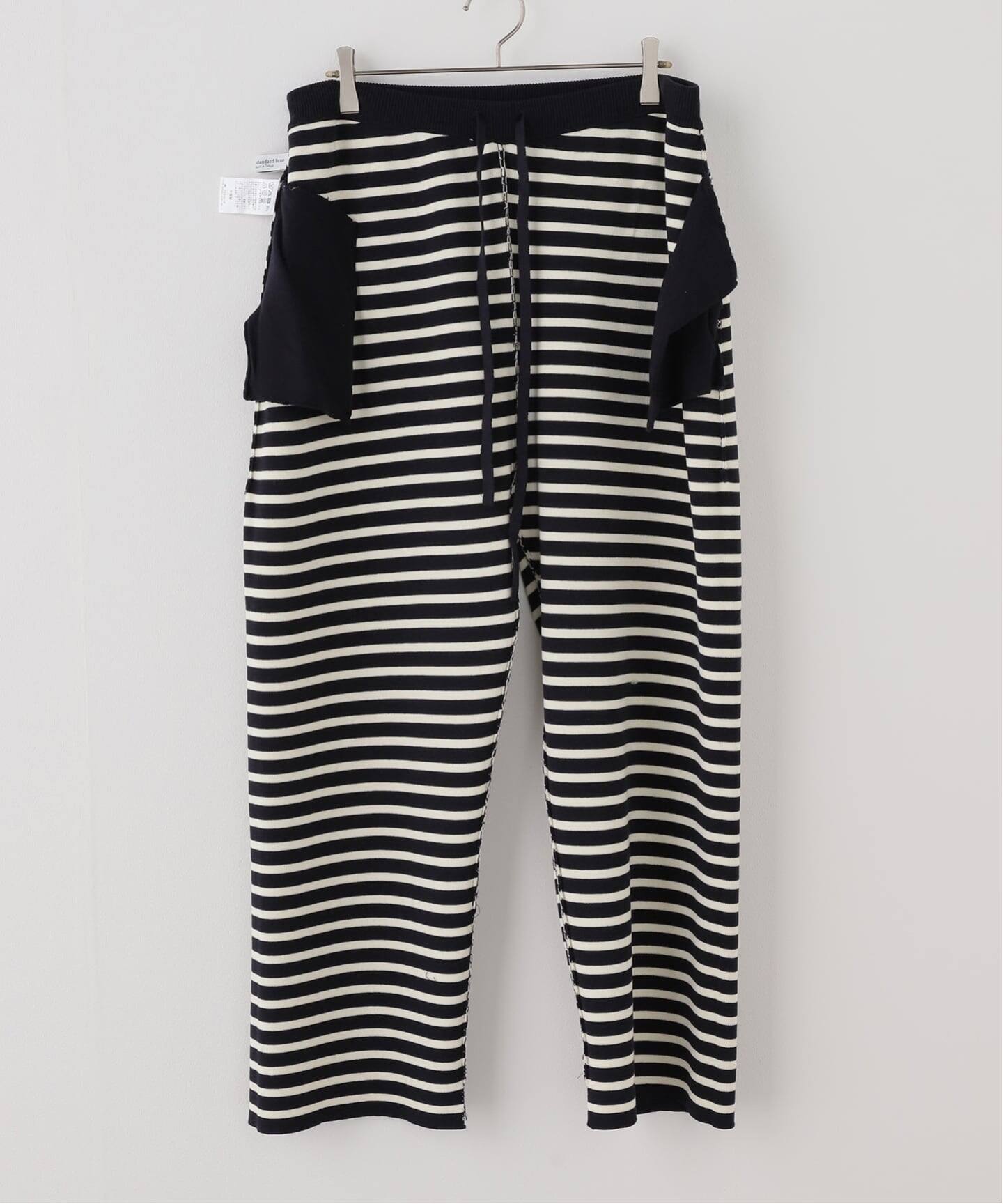 journalstandard luxe ボーダー　サルエルパンツ Cボーダー パンツ（その他パンツ）｜journal standard luxe