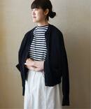 ハイツイストテンジク クルーネックカーディガン