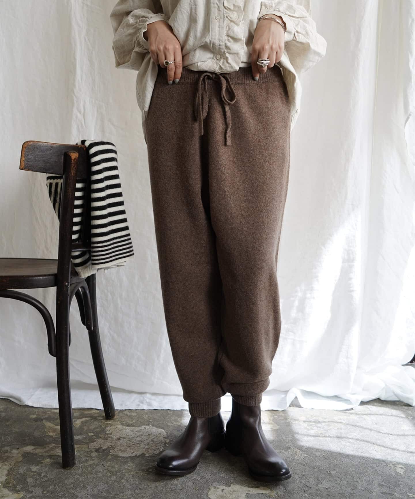 未使用　ジェフリービースモール　ジャーナルスタンダードラックス　パンツ　ウール journal standard luxe｜ジャーナルスタンダード ラックスのパンツ