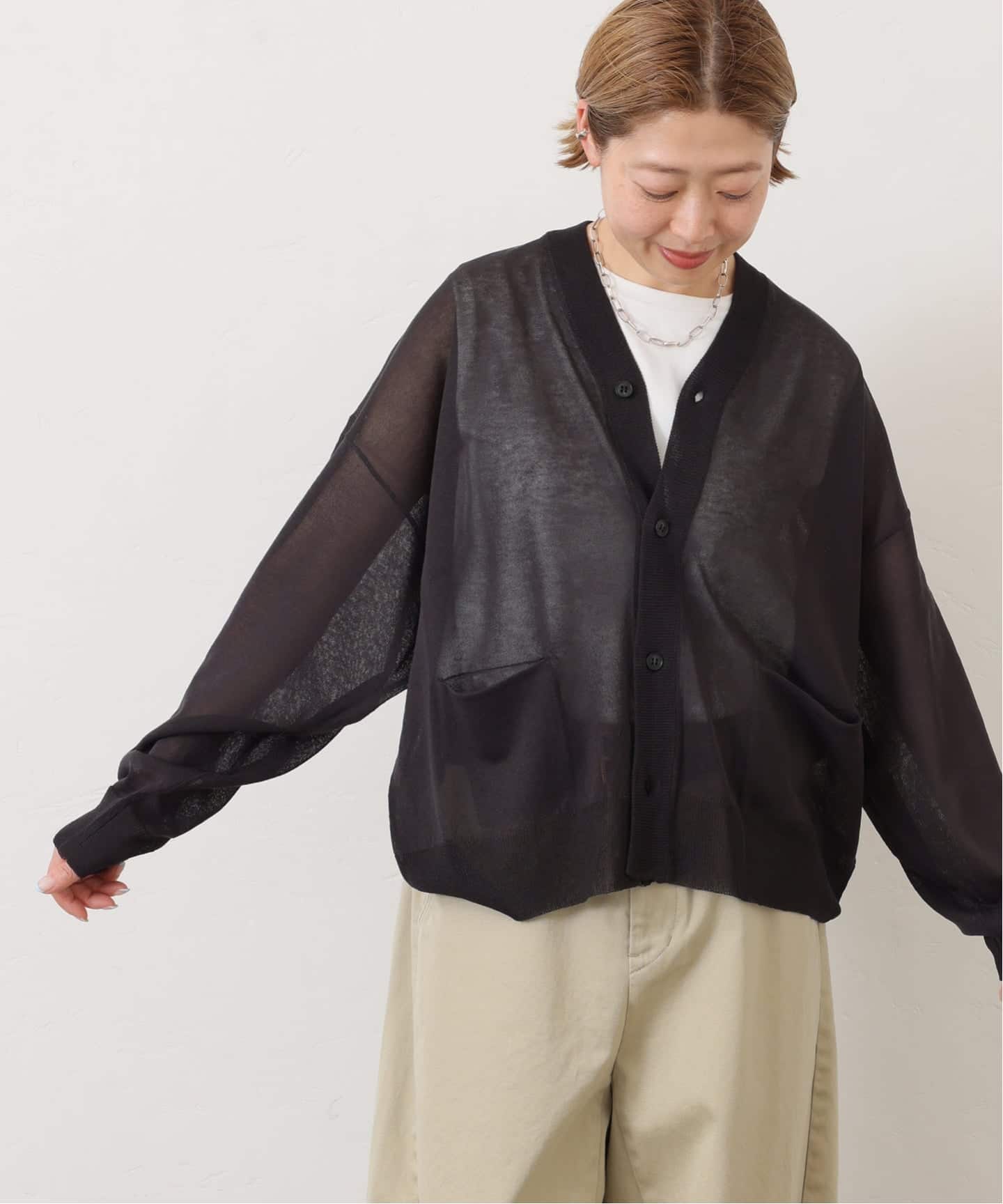 journal standard luxe購入CORDERA カーディガン JOURNAL STANDARD LUXE（ジャーナルスタンダード ラックス）の「ソフト