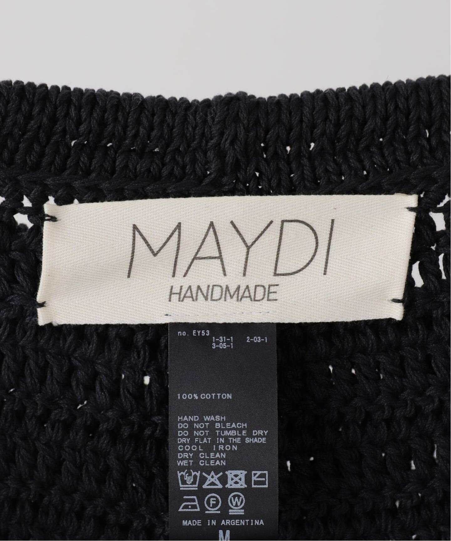 MAYDI】double crochet stitch hand-knitted（ショート・ハーフパンツ