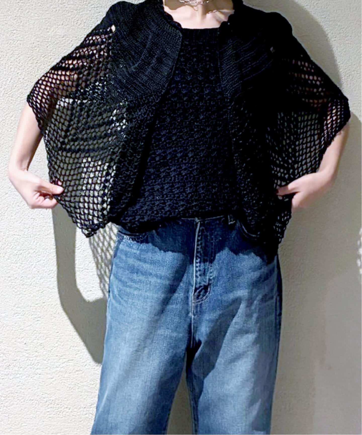 MAYDI】crochet stitch Cape（その他トップス）｜journal standard